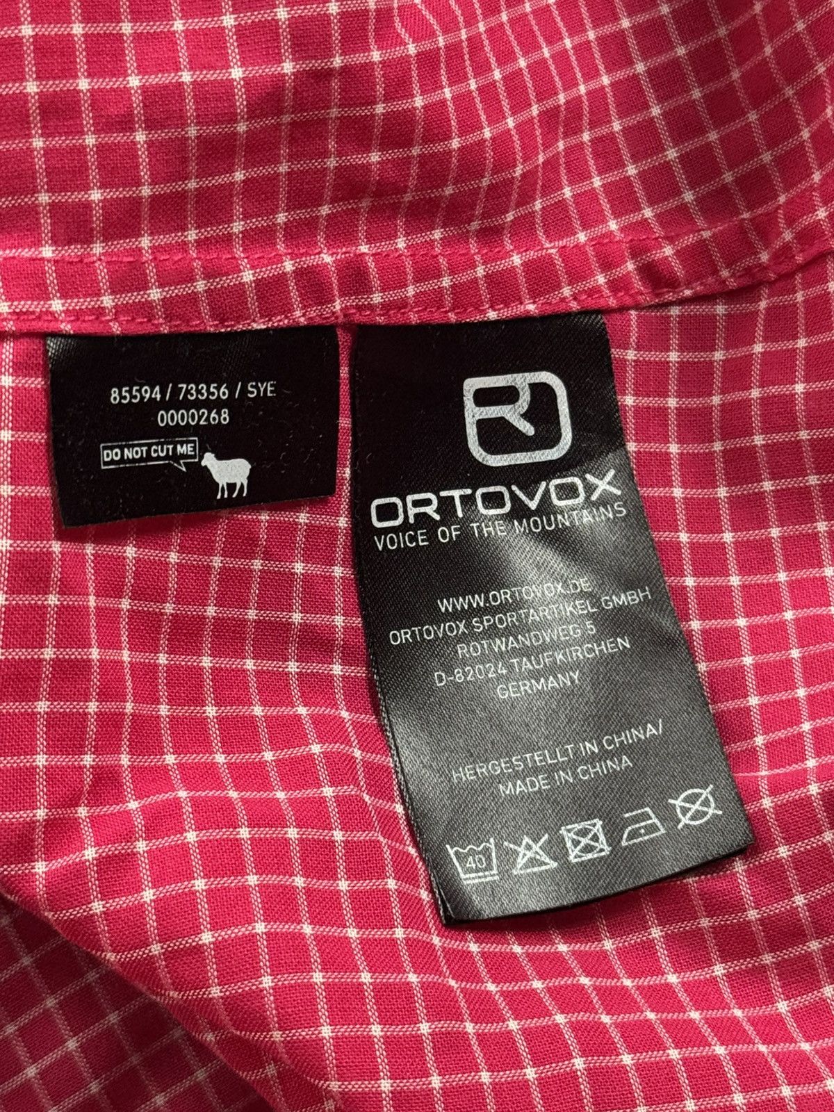 ORTOVOX Ortovox L/size chekered wmns shirt button up short sleeve Size L / US 10 / IT 46 - 5 Thumbnail