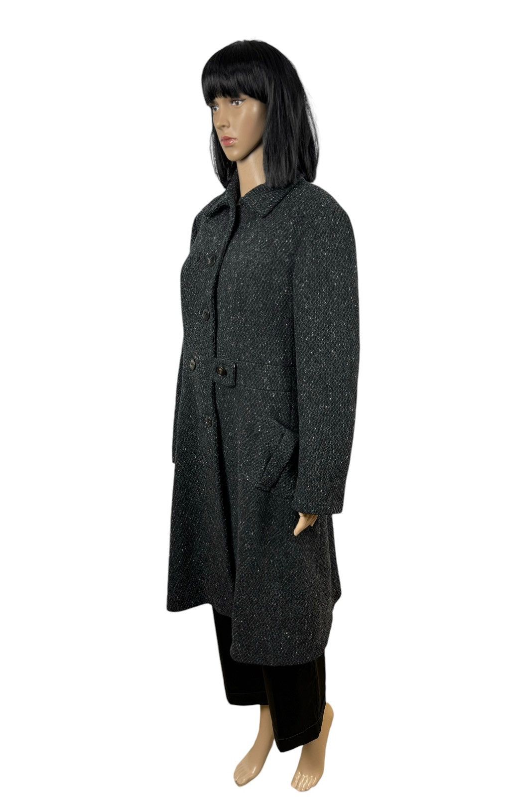 Weekend Max Mara Weekend Max Mara Knit Overcoat Lana Wool size US12 IT46 Size L / US 10 / IT 46 - 6 Thumbnail