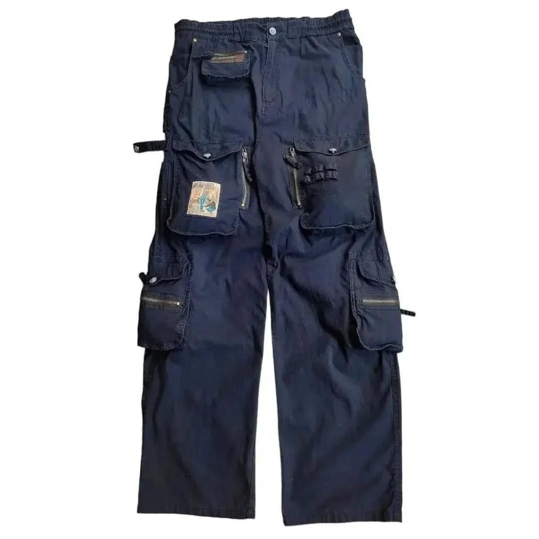 Japanese Brand × Vintage Worker man multi pocket pants Size US 36 / EU 52 - 1 Thumbnail
