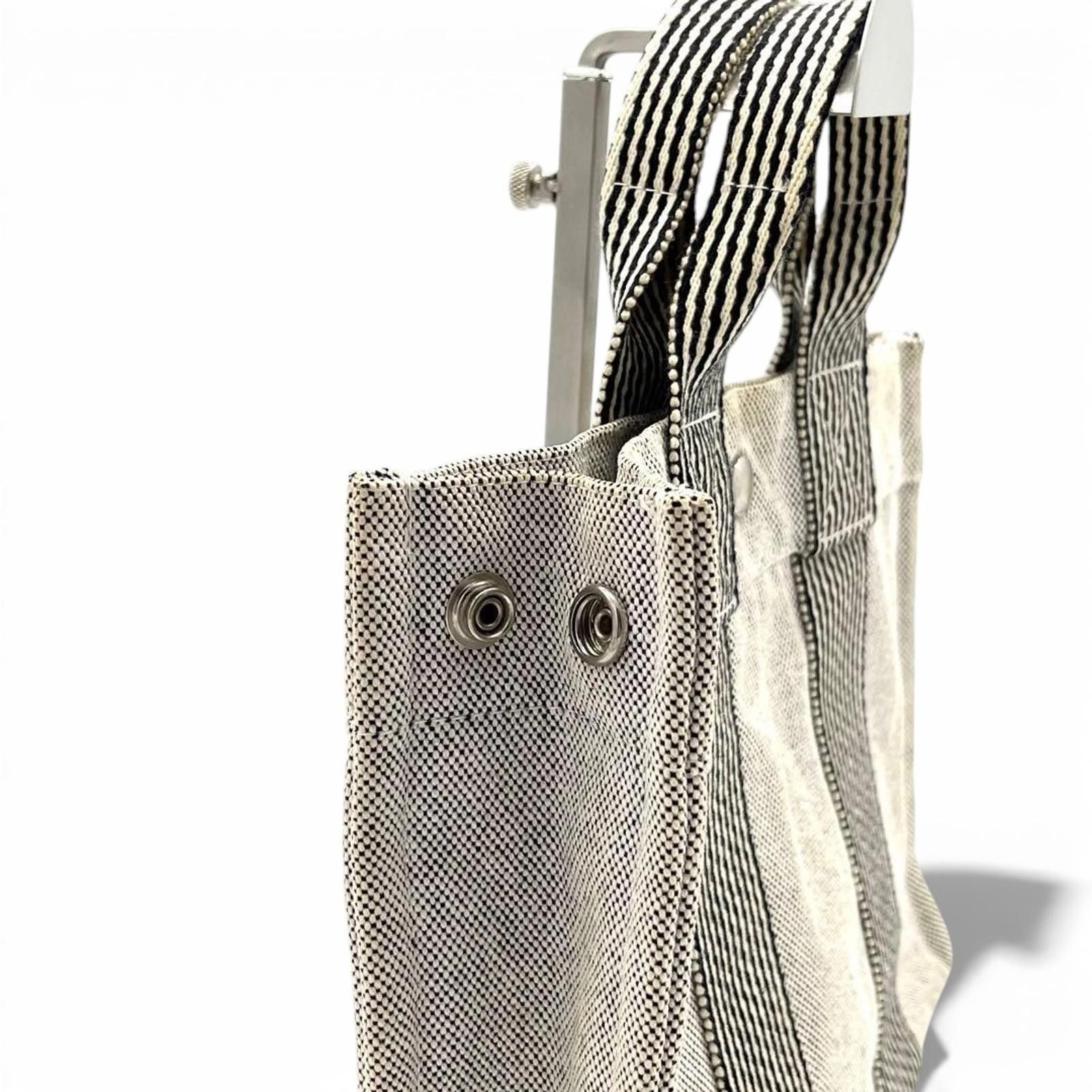 Hermes Hermés - Gray Canvas Tote Bag Size ONE SIZE - 2 Thumbnail