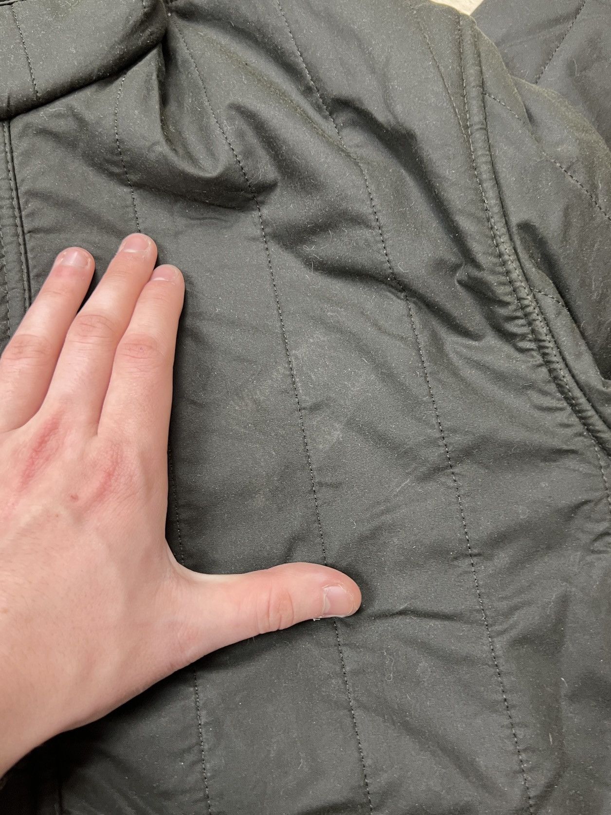 Barbour Barbour Edderton Quilted Waxed Jacket (Y0286) Size US L / EU 52-54 / 3 - 17 Thumbnail