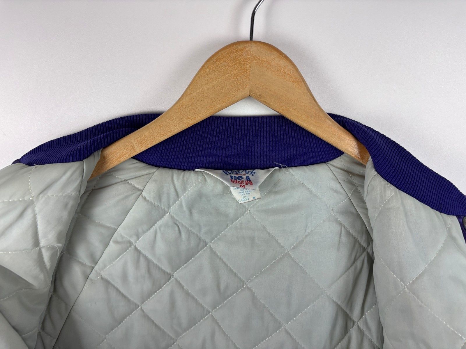 Other Vtg Longacres Park Horse Racing West Ark Satin Bomber USA Size US M / EU 48-50 / 2 - 10 Thumbnail