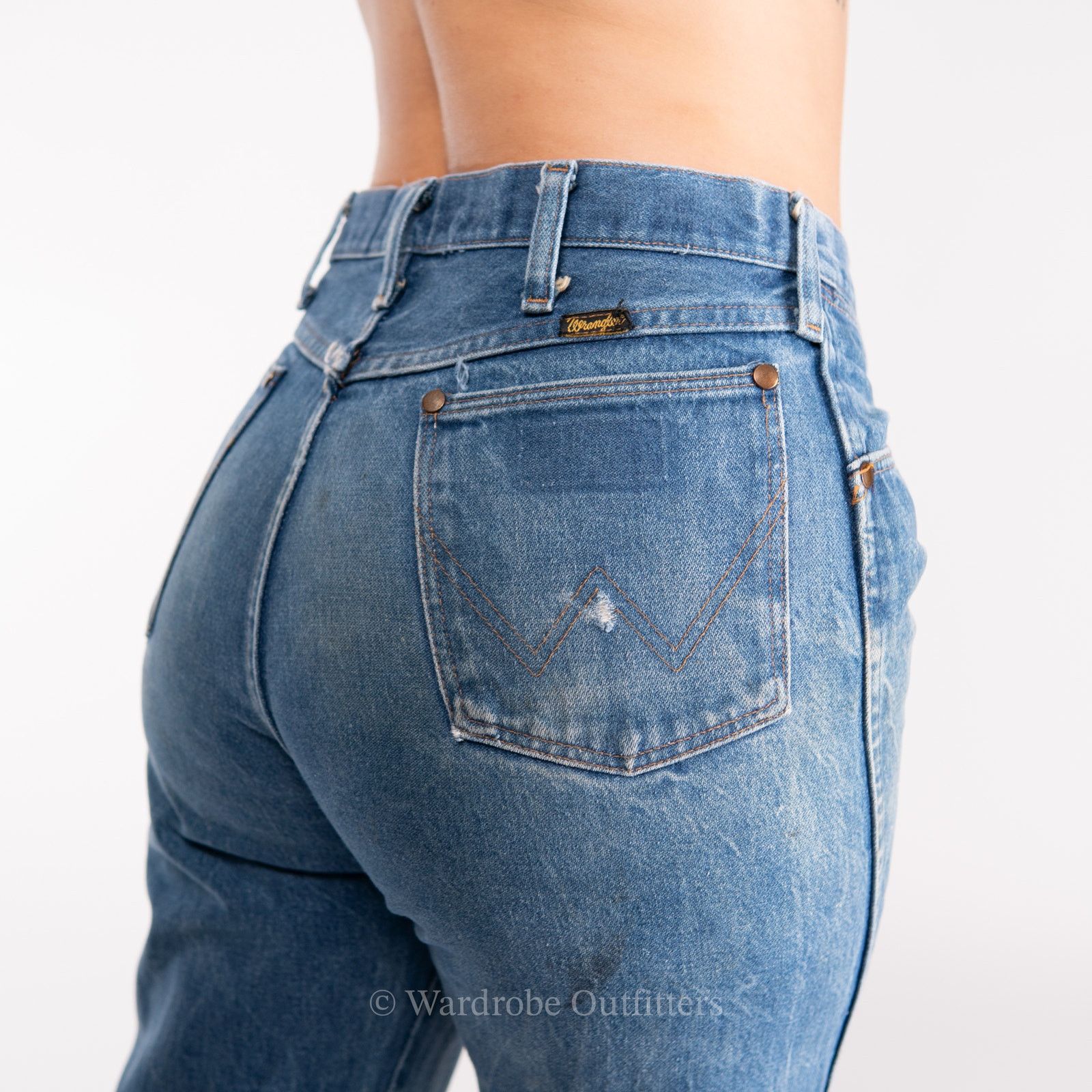Wrangler Vintage 80s Wrangler Denim Original Cowboy Cut Jeans - USA Size US 33 - 2 Thumbnail