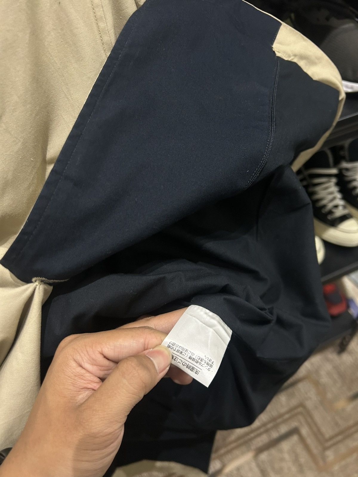 Lacoste Authentic Lacoste Beige Mac Coat / Trench Jacket - Size 48 Size US M / EU 48-50 / 2 - 6 Thumbnail
