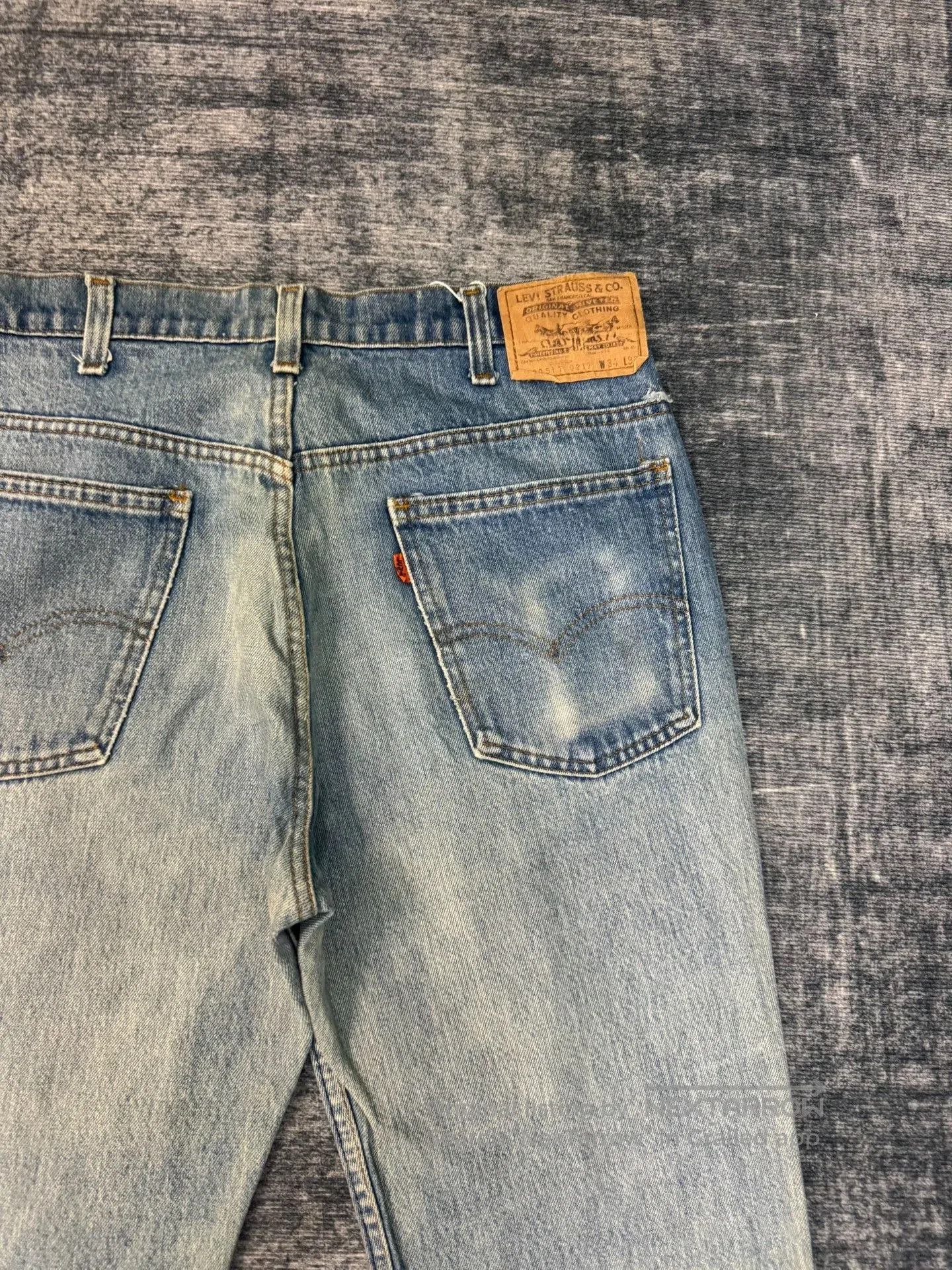 Levi's Vintage Levis 517 80s USA Washed Blue Jeans. Size US 33 - 6 Thumbnail