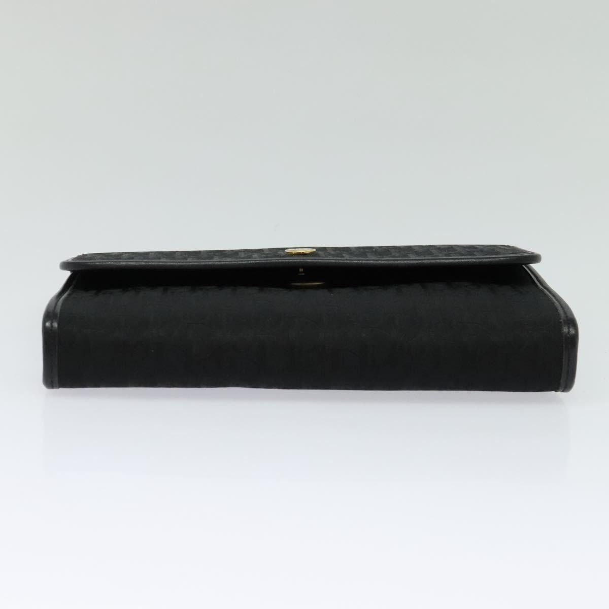Dior DIOR Trotter Canvas Chain Shoulder Bag Black Gold Size ONE SIZE - 9 Thumbnail