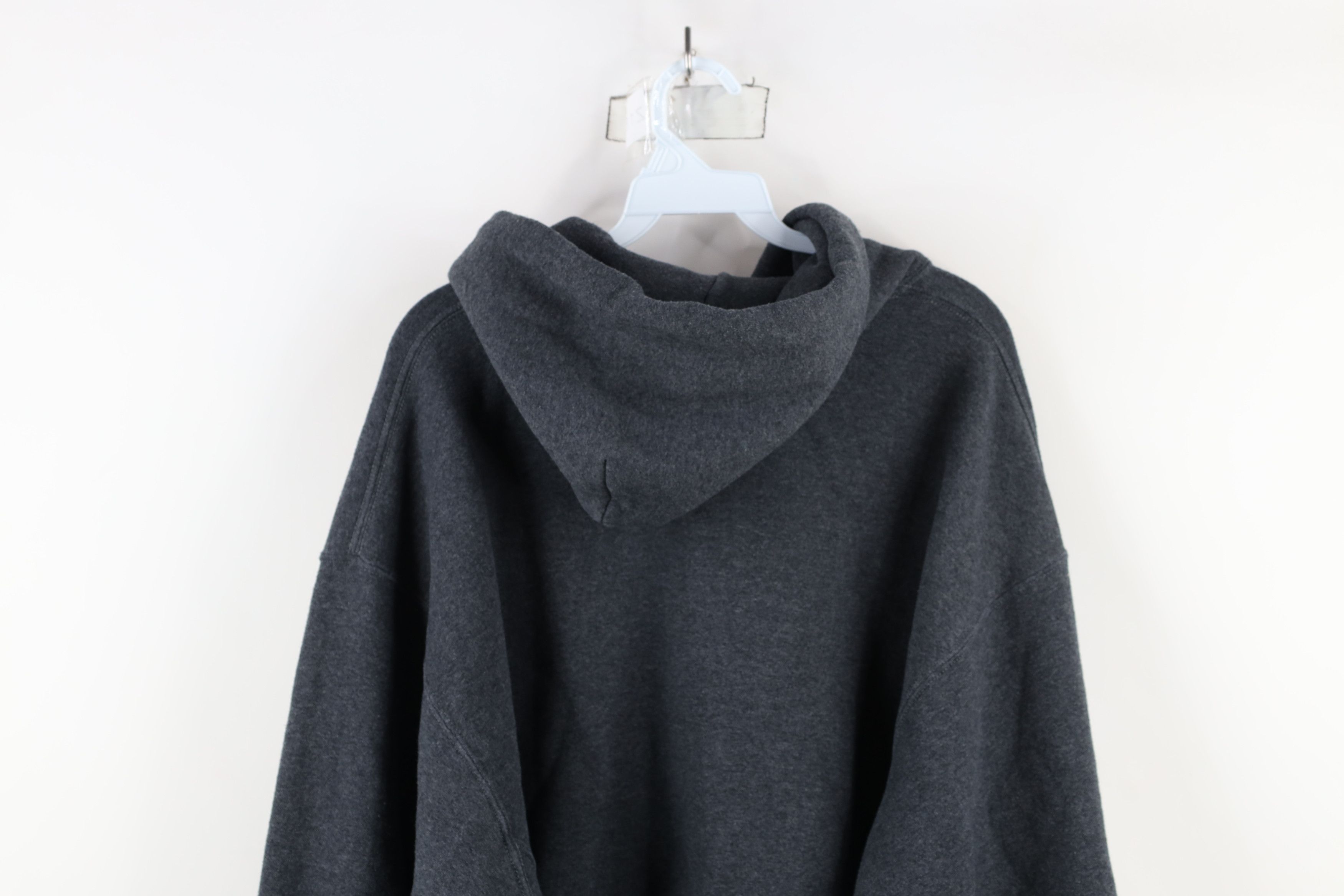 Russell Athletic × Vintage Vintage 90s Russell Athletic Blank Heavyweight Hoodie Gray Size US XXL / EU 58 / 5 - 10 Thumbnail