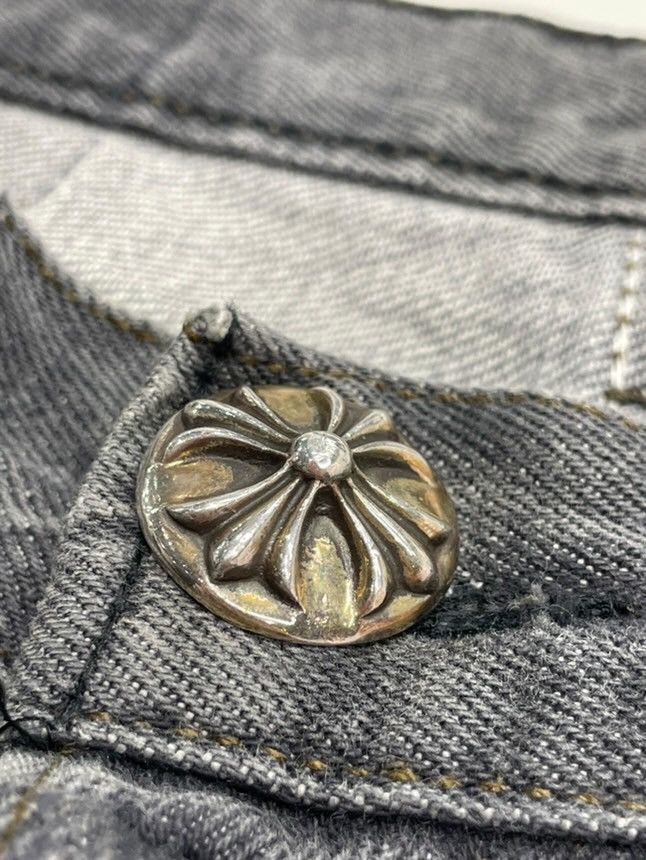 Chrome Hearts Chrome Hearts Levis 501 Grey Cross Patch Denim Size US 36 / EU 52 - 5 Thumbnail