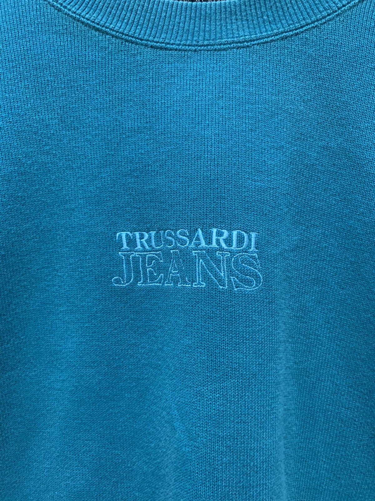 Trussardi Vintage Trussardi Jeans Sweatshirt Size US XXL / EU 58 / 5 - 4 Thumbnail