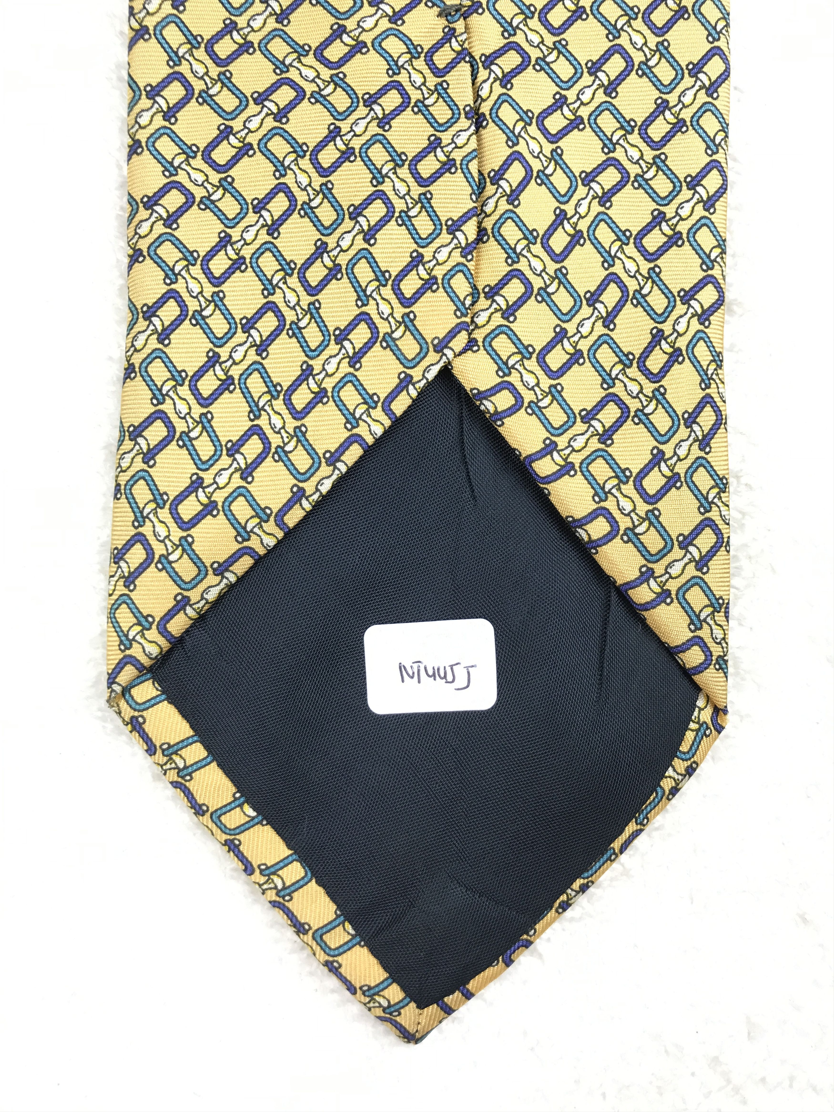 Vintage Vintage Emilio Cecconi Silk Necktie Size ONE SIZE - 8 Thumbnail