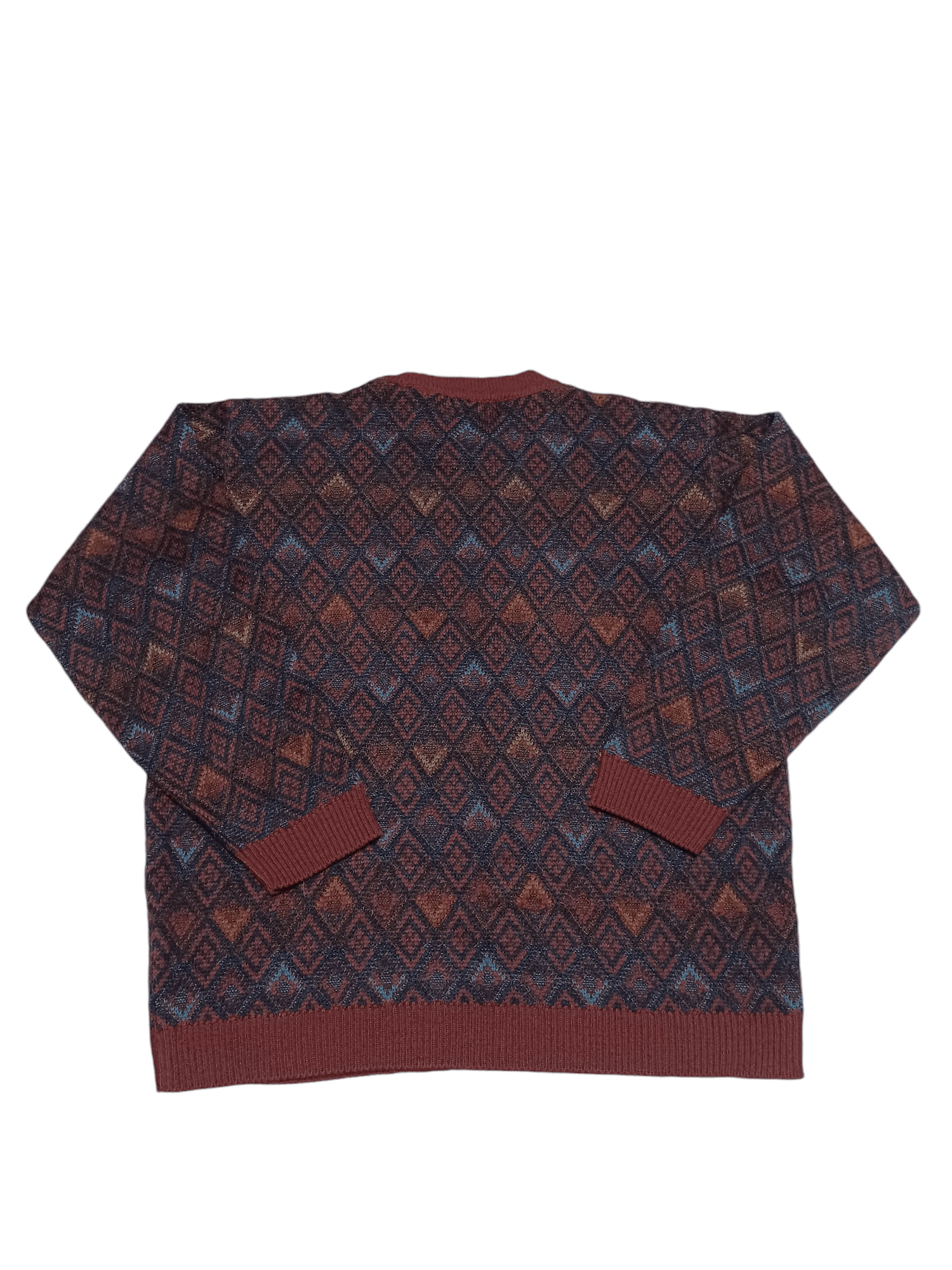 Other VINTAGE 90S MADE IN UK WOOL SWEATER Y2K OLDMONEY Size US L / EU 52-54 / 3 - 2 Thumbnail