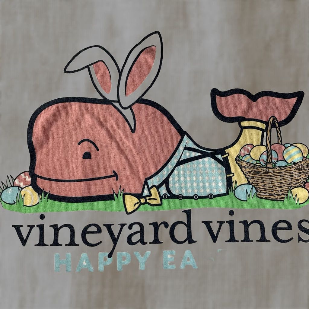 Vineyard Vines Vineyard Vines Shirt Men’s M Easter Happy White Pocket Long Sleeve Crew Neck Size US M / EU 48-50 / 2 - 1 Thumbnail