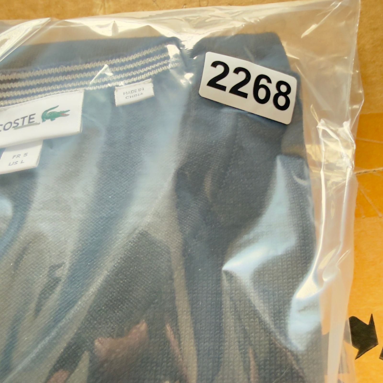 Lacoste Lacoste Men's V-Neck Sweater Black Cotton Size 5 US Large L Size US L / EU 52-54 / 3 - 13 Thumbnail