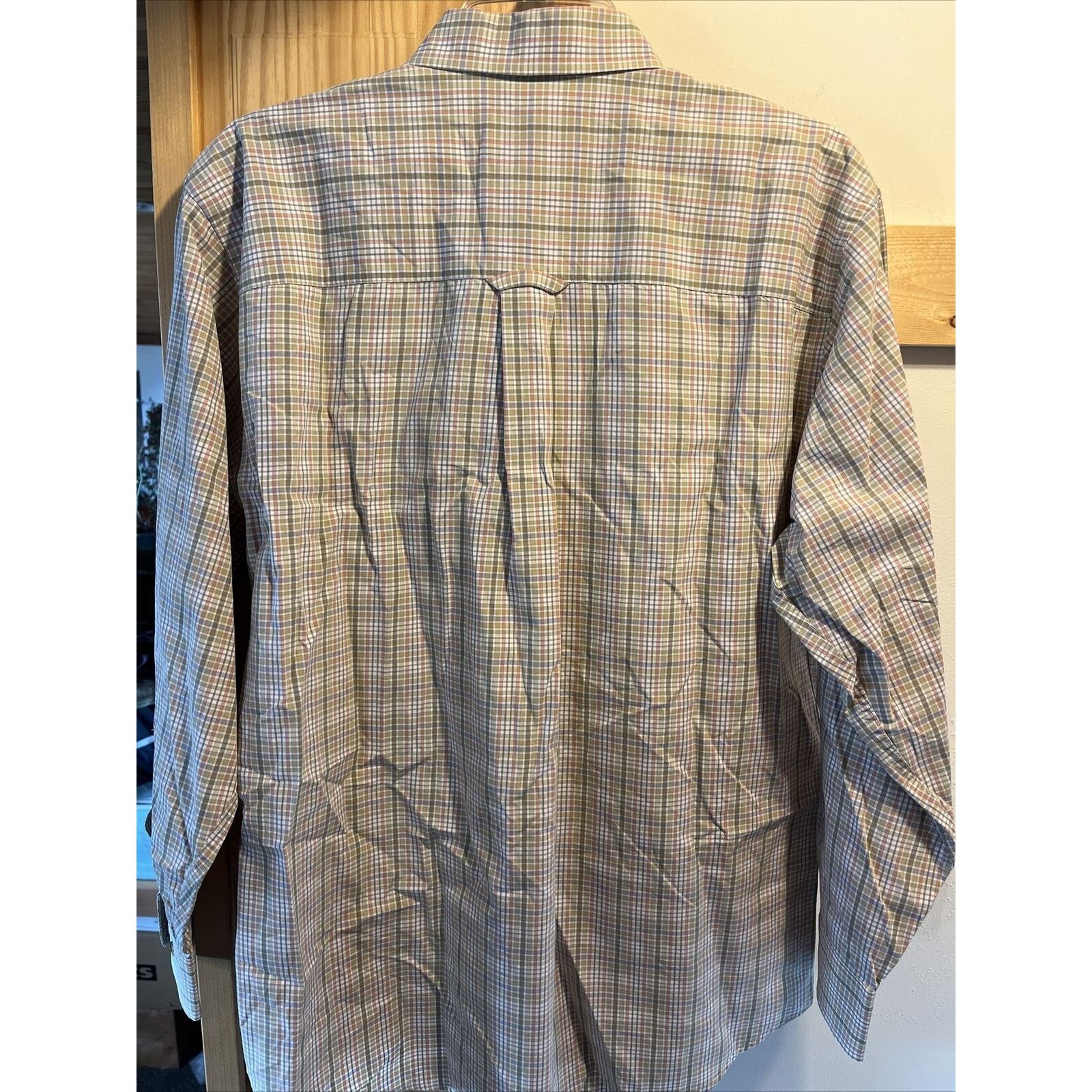 Pendleton Pendleton Men’s M Green Brown check LS broadway cloth shirt Size US M / EU 48-50 / 2 - 10 Thumbnail