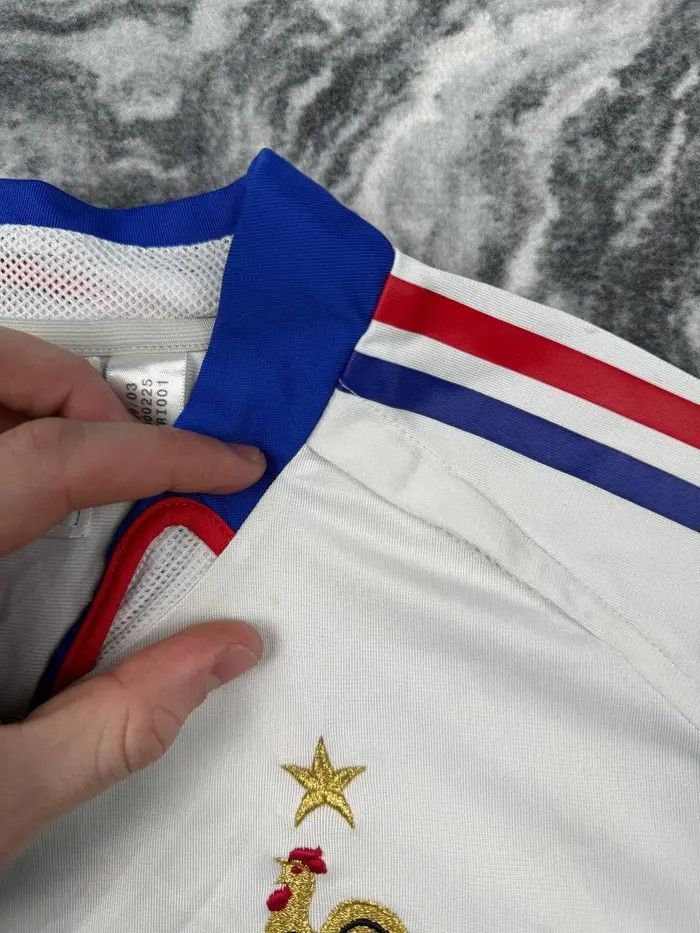 Adidas Adidas FRANCE 2004 2006 AWAY SHIRT Soccer Jersey Size US S / EU 44-46 / 1 - 13 Thumbnail
