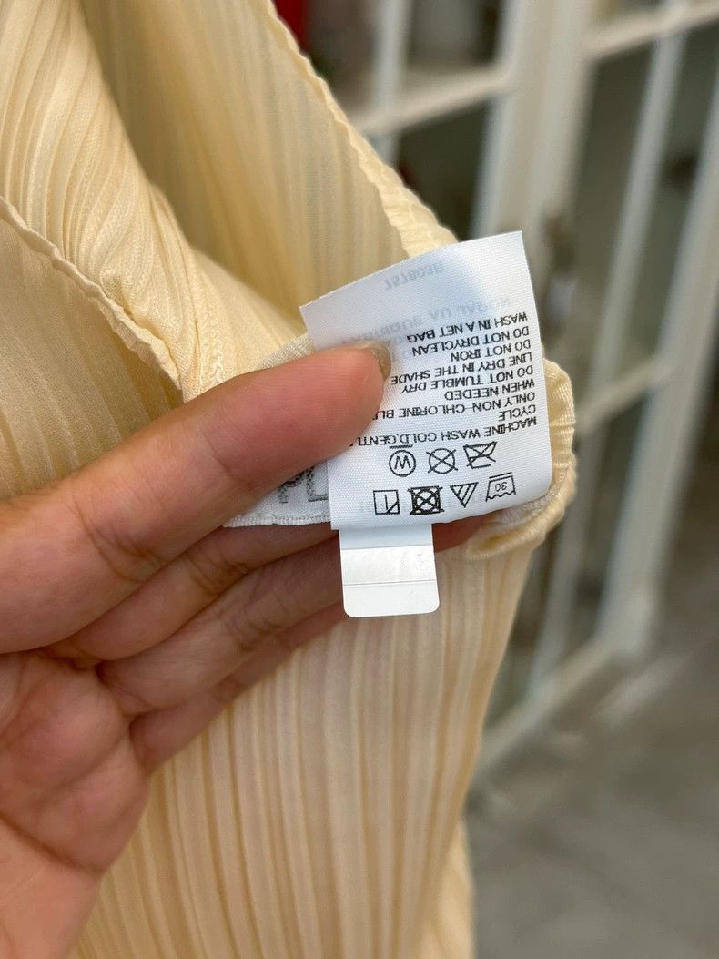 Issey Miyake Issey Miyake size:3 Beige pleated skirt Size XS / US 0-2 / IT 36-38 - 4 Thumbnail
