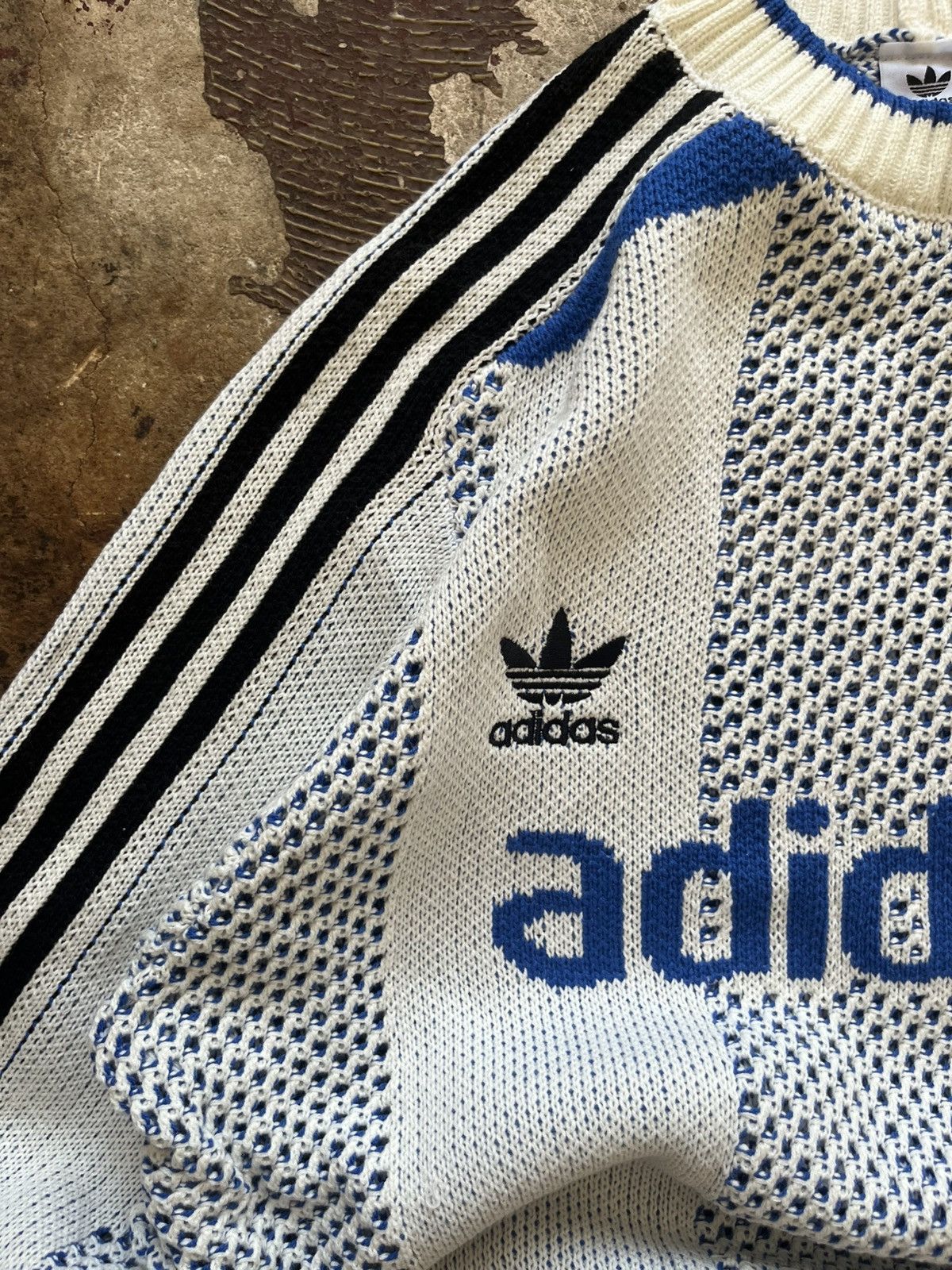 Designer Adidas CNY Chinese new year rare knit sweater pullover Size US L / EU 52-54 / 3 - 4 Thumbnail