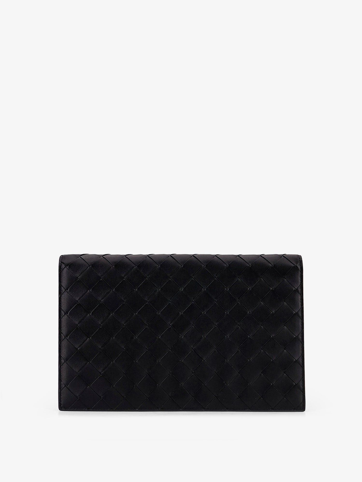 Bottega Veneta Leather Clutch Bag With Intrecciato Motif Size ONE SIZE - 1 Thumbnail