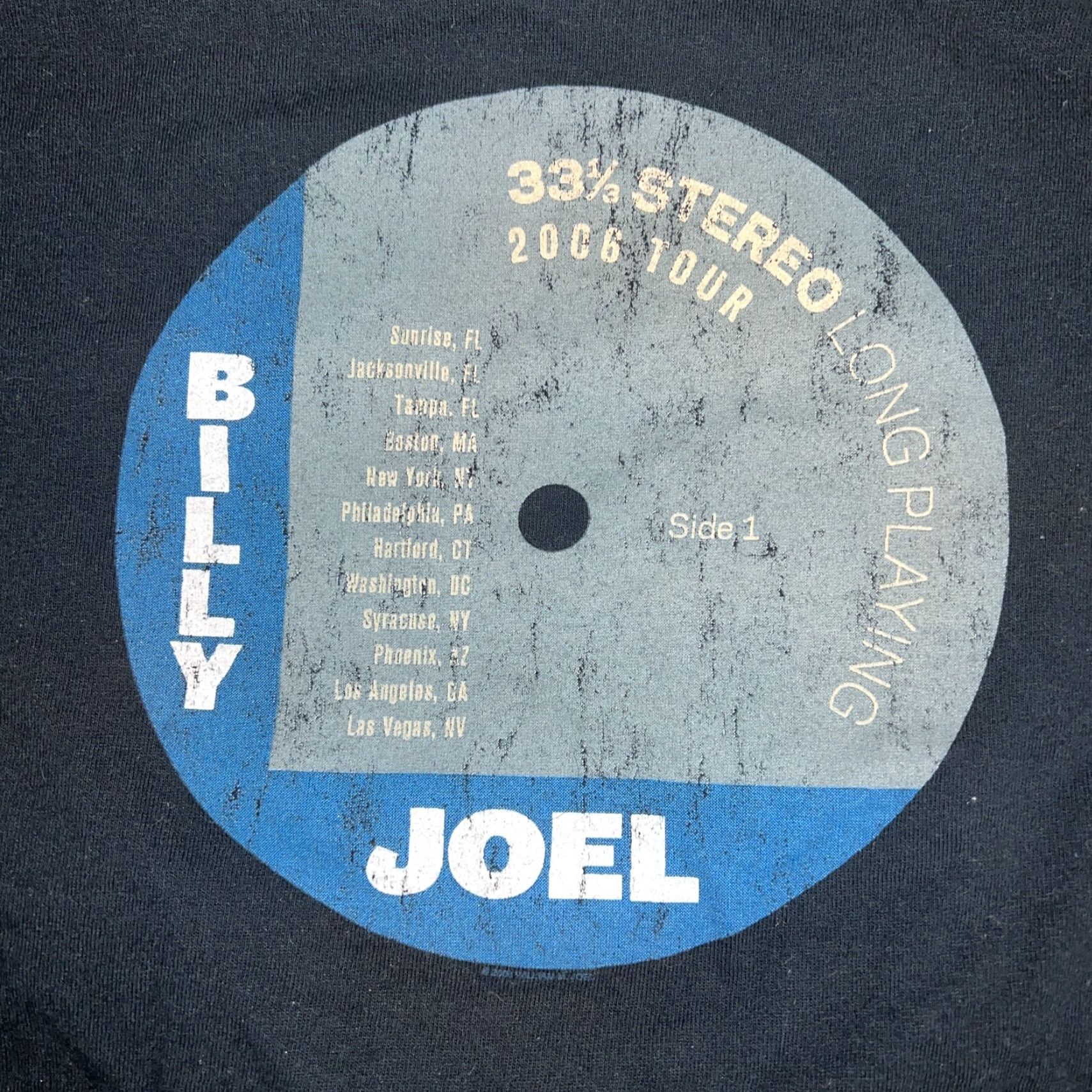 Anvil VINTAGE Billy Joes 2006 Tour T-Shirt Mens M Black T-Shirt Adults M Size US M / EU 48-50 / 2 - 5 Thumbnail