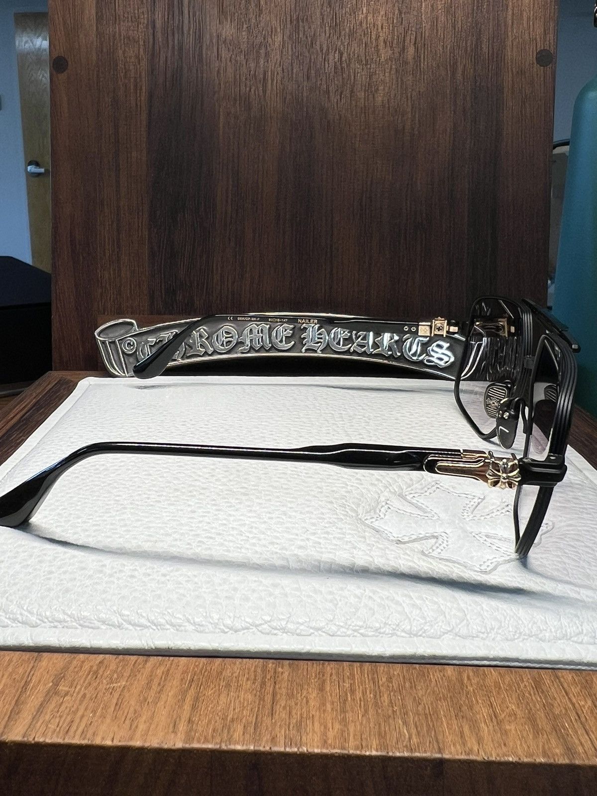 Chrome Hearts Chrome Hearts Nailer Sunglasses Size ONE SIZE - 3 Thumbnail