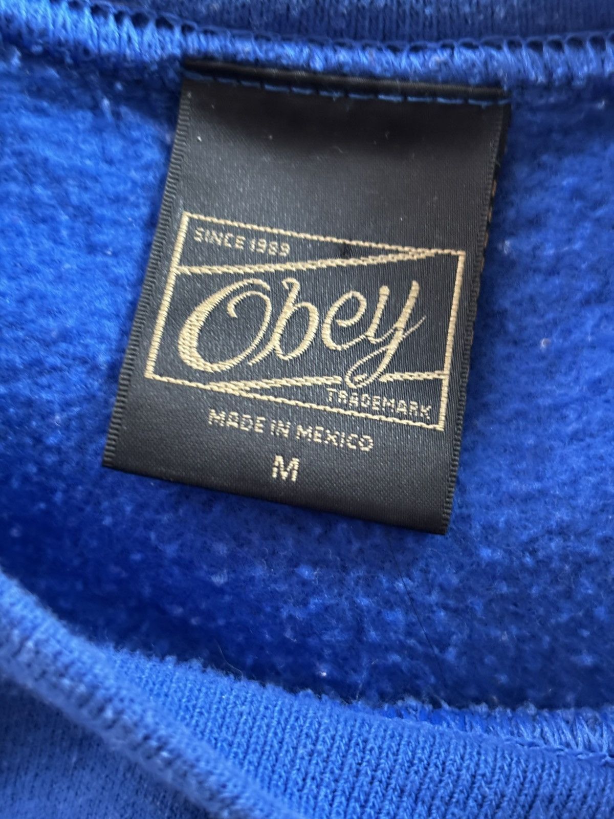 Obey Obey boxy crewneck sweater Size US M / EU 48-50 / 2 - 3 Thumbnail