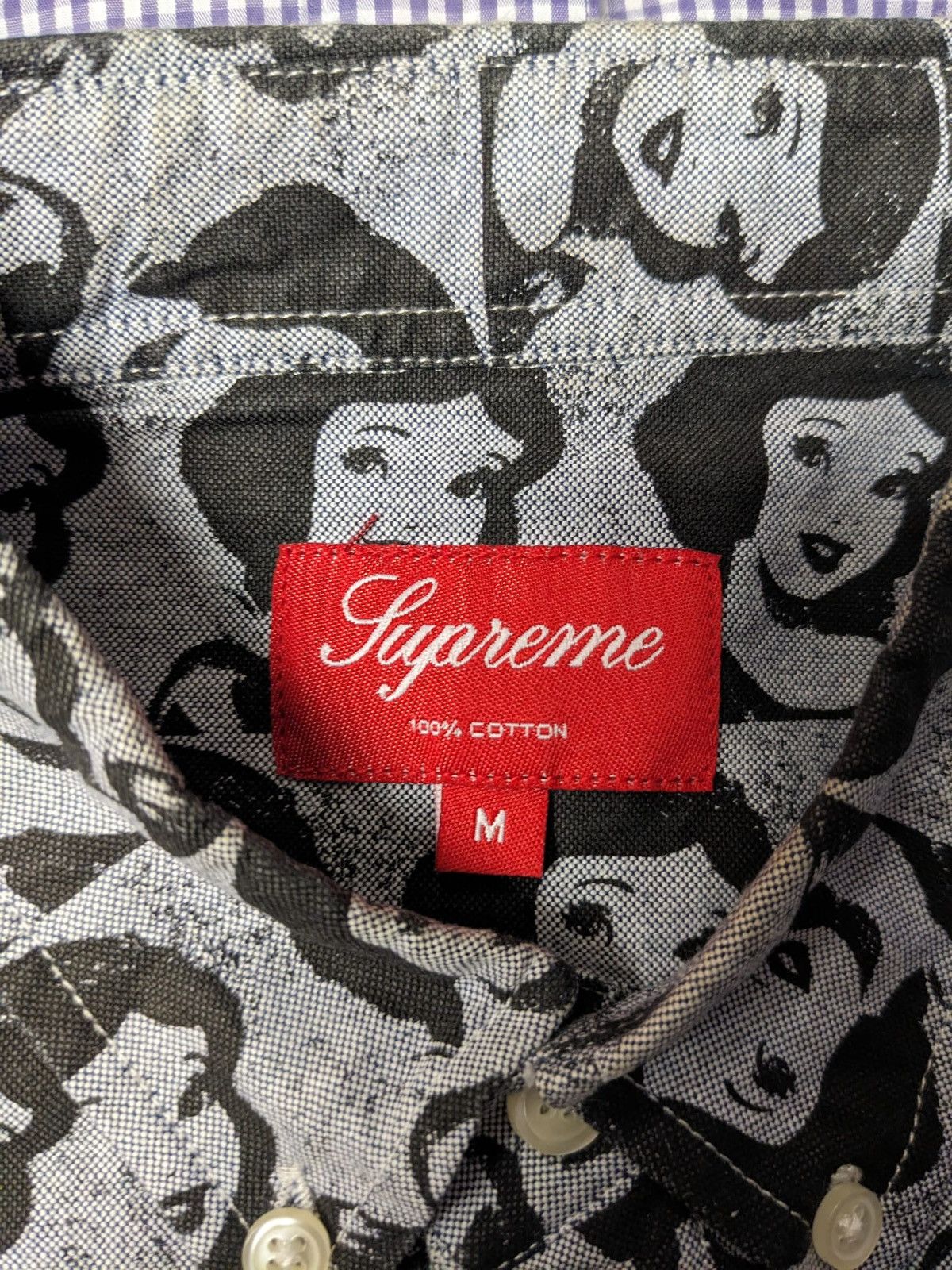Supreme FW11 Supreme Disney Snow White Oxford Button Down Shirt Size US M / EU 48-50 / 2 - 8 Thumbnail