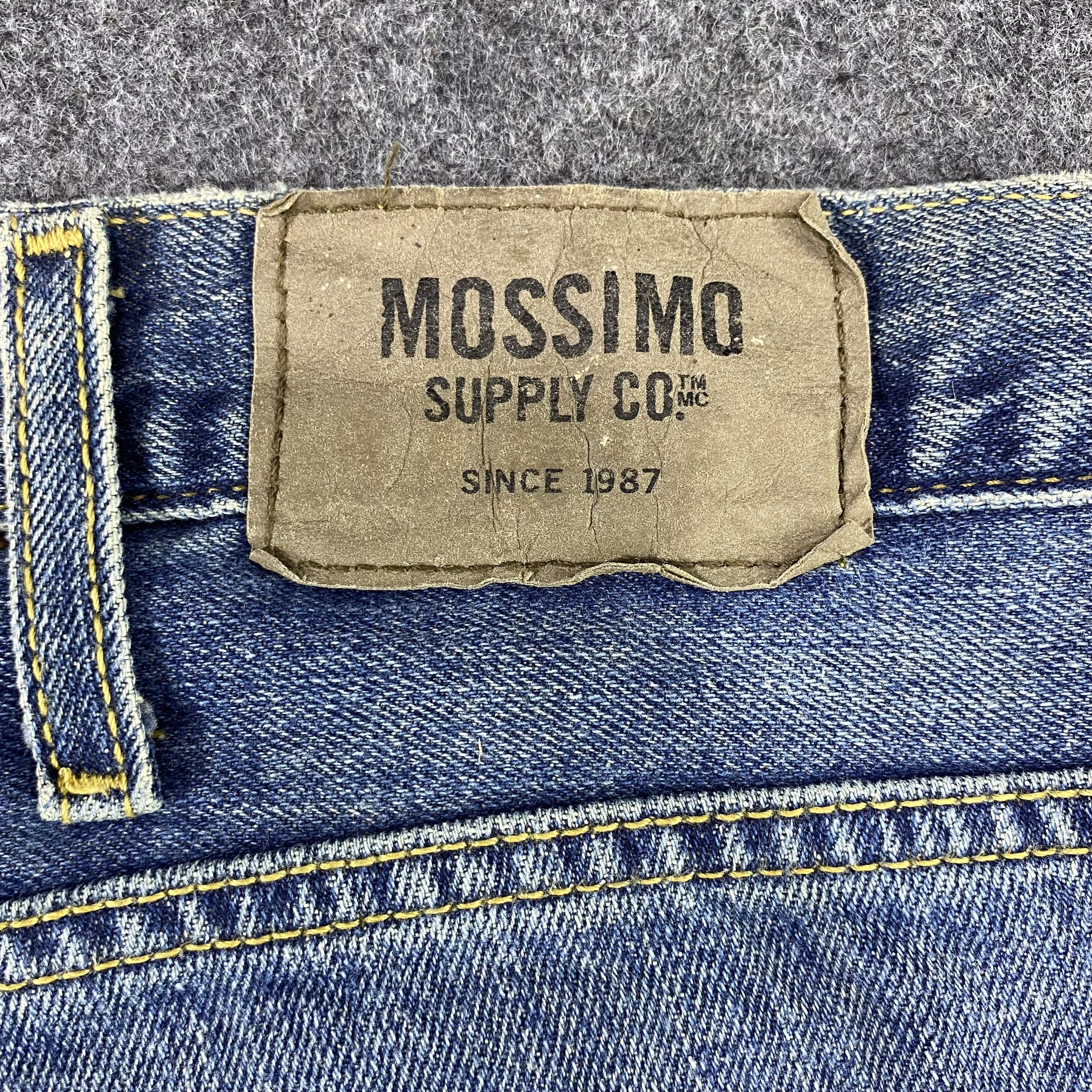 Jean × Mossimo × Vintage Vintage Mossimo Supply Straight Droit Blue Wash Jeans-J1147 Size US 39 - 12 Thumbnail