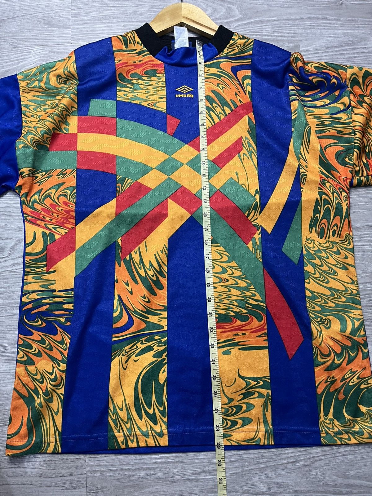 Umbro Vintage Umbro Ajax Goalkeeper template Jersey Size US XL / EU 56 / 4 - 8 Thumbnail