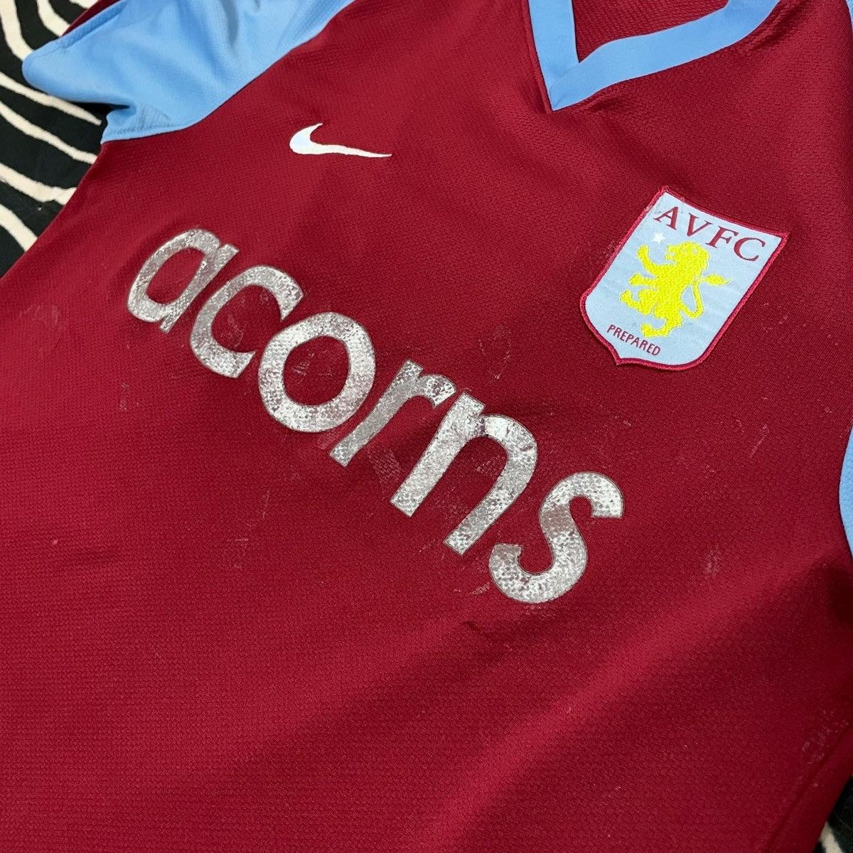 Nike Nike Aston Villa 2009-2010 Home Soccer Jersey Blokecore Size US M / EU 48-50 / 2 - 4 Thumbnail