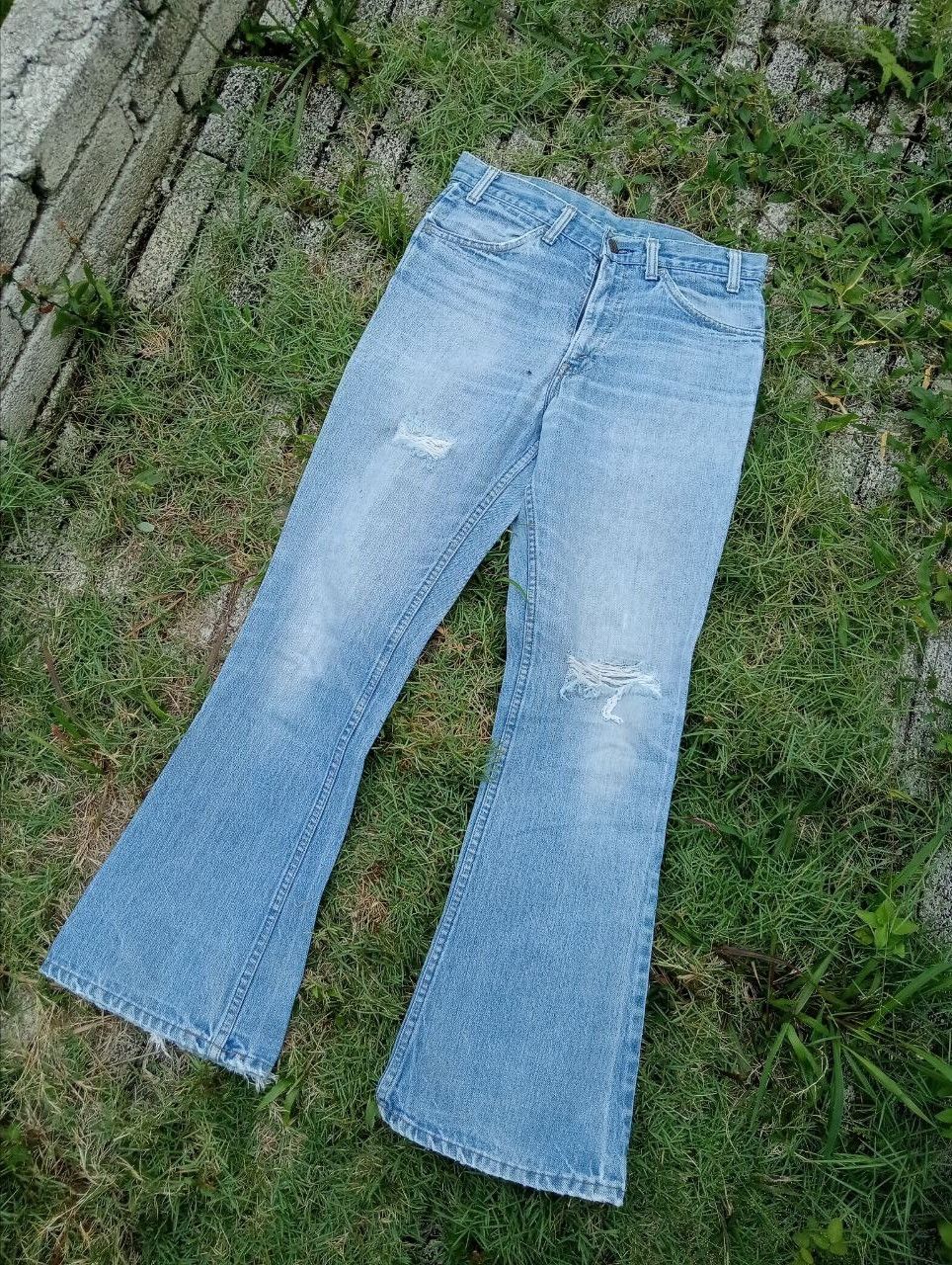 Levi's Vintage Clothing True Vintage Levis Orange Tab Bootcut Jeans Size US 31 - 2 Thumbnail