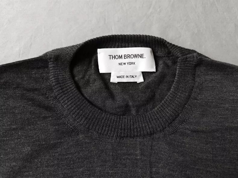 Thom Browne Thom Browne size0 Four bar wool knit sweater Size US XS / EU 42 / 0 - 3 Thumbnail