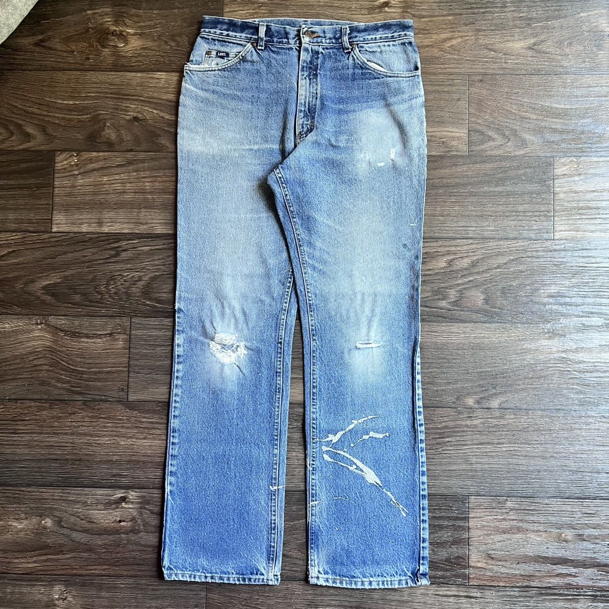 Lee Y2K 2000s Lee Raw Painters Denim / Beautiful Size US 34 / EU 50 - 1 Thumbnail