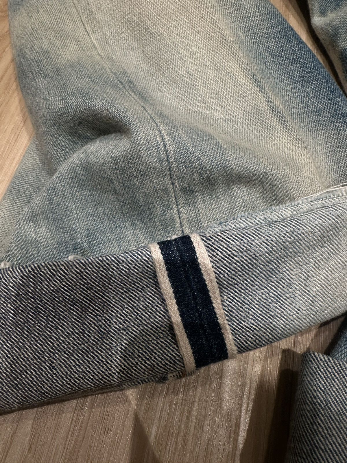 Levi's Vintage Clothing Levi’s 501 555 Redline Size US 32 / EU 48 - 4 Thumbnail