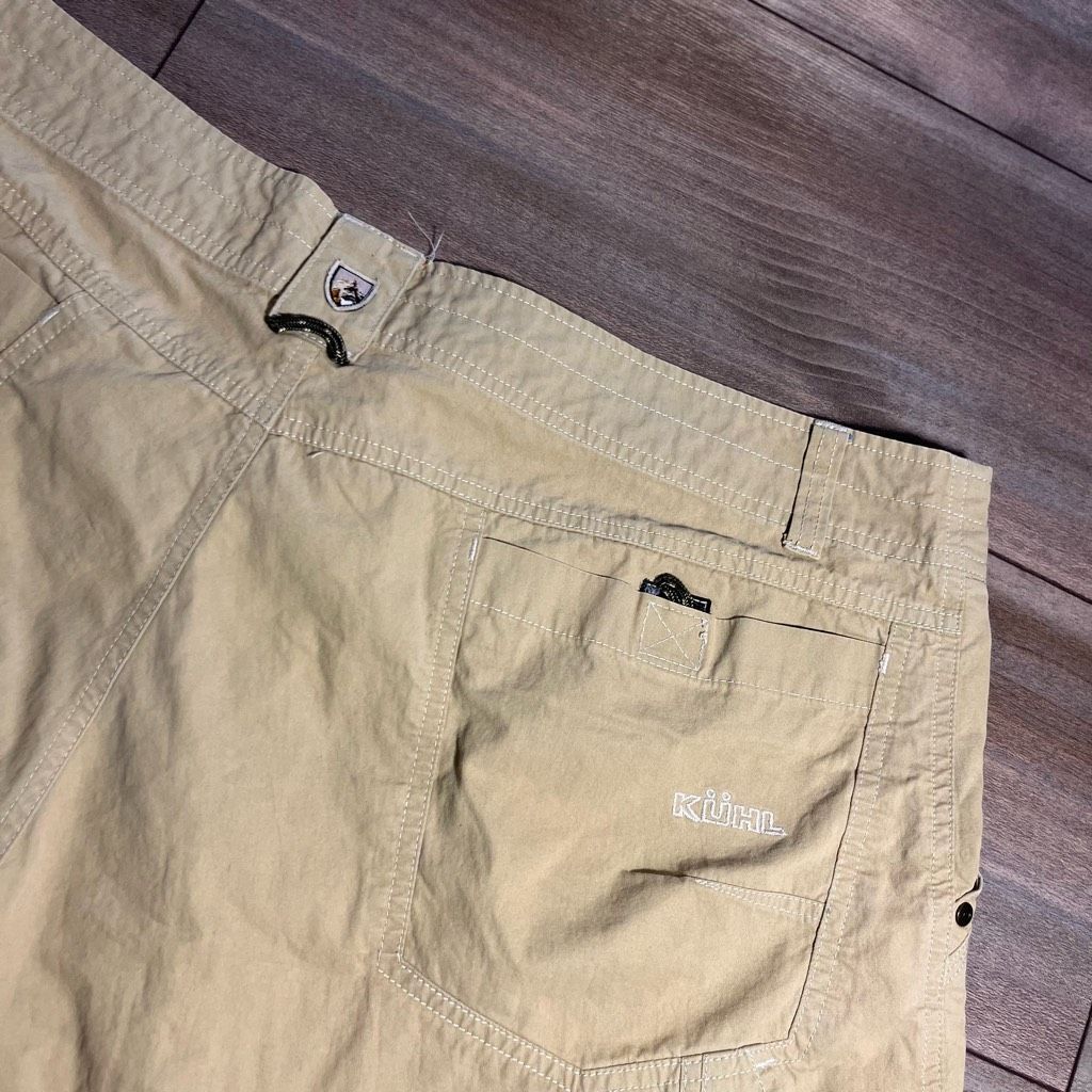 Kuhl Kuhl Khaki Athletic Cargo Shorts Men 40 Bin O-27 Size US 40 / EU 56 - 5 Thumbnail