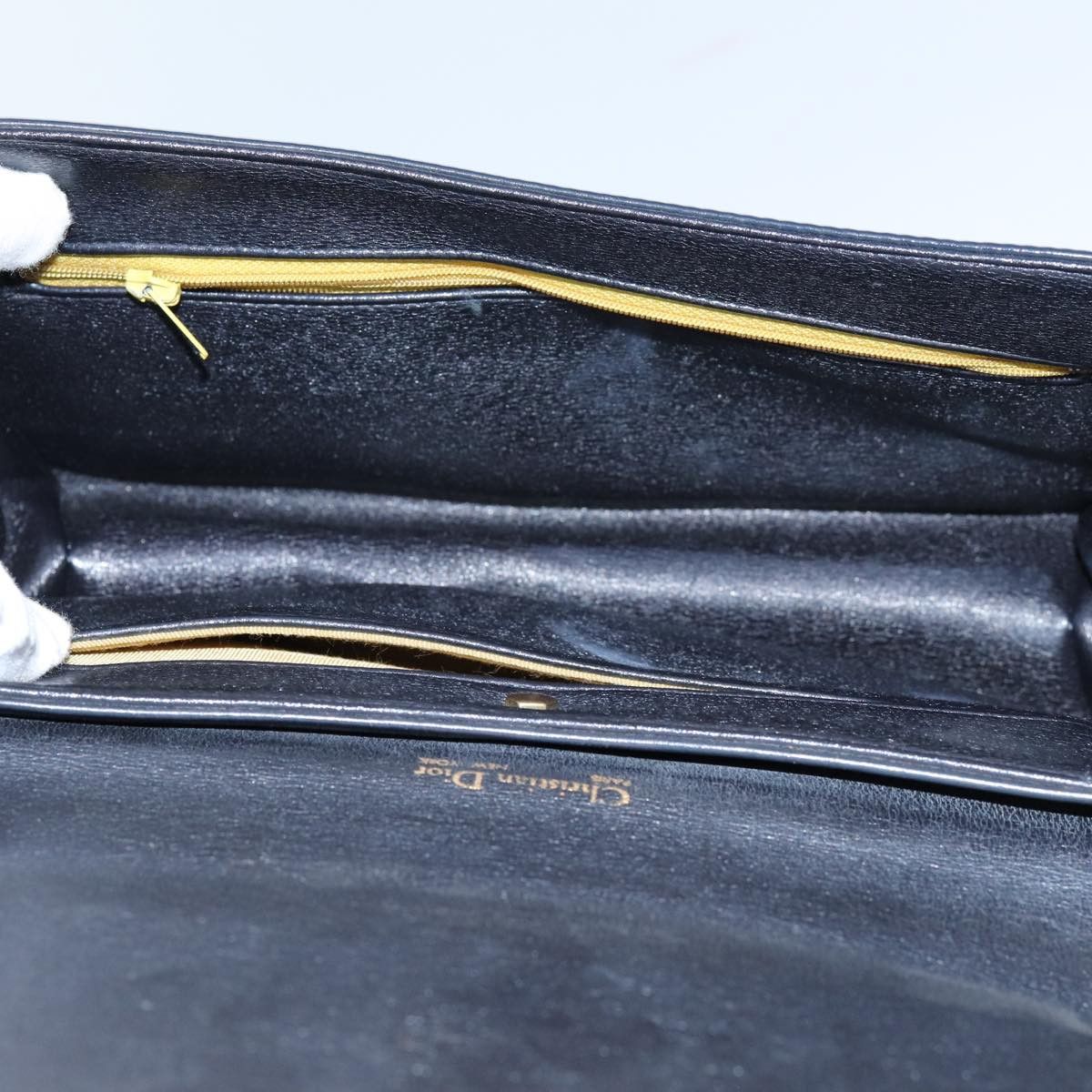 Dior DIOR Shoulder Bag Leather Black Size ONE SIZE - 11 Thumbnail