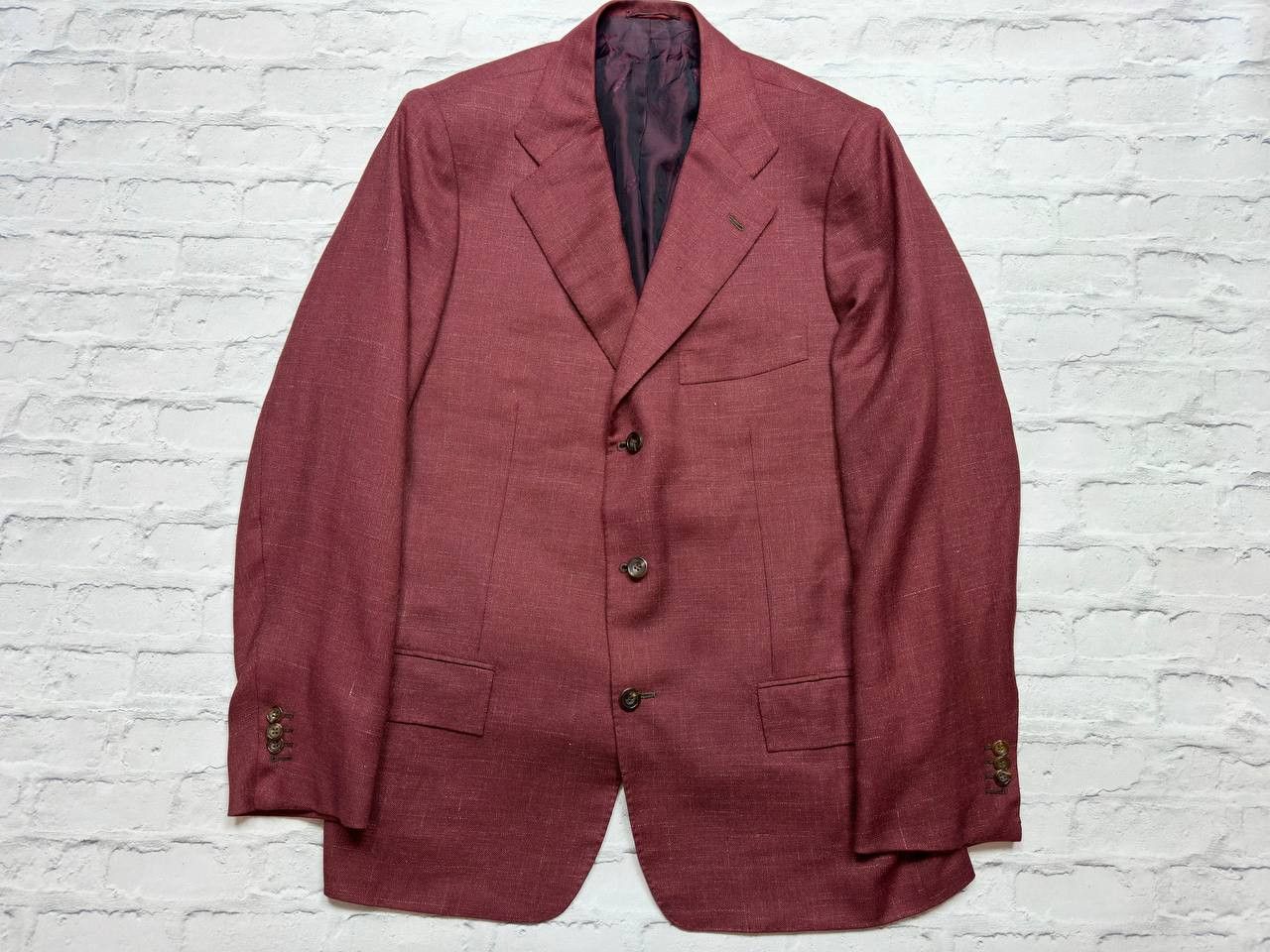 Kiton Kiton Rare Casmere Mens Jacket Size 50S - 1 Thumbnail