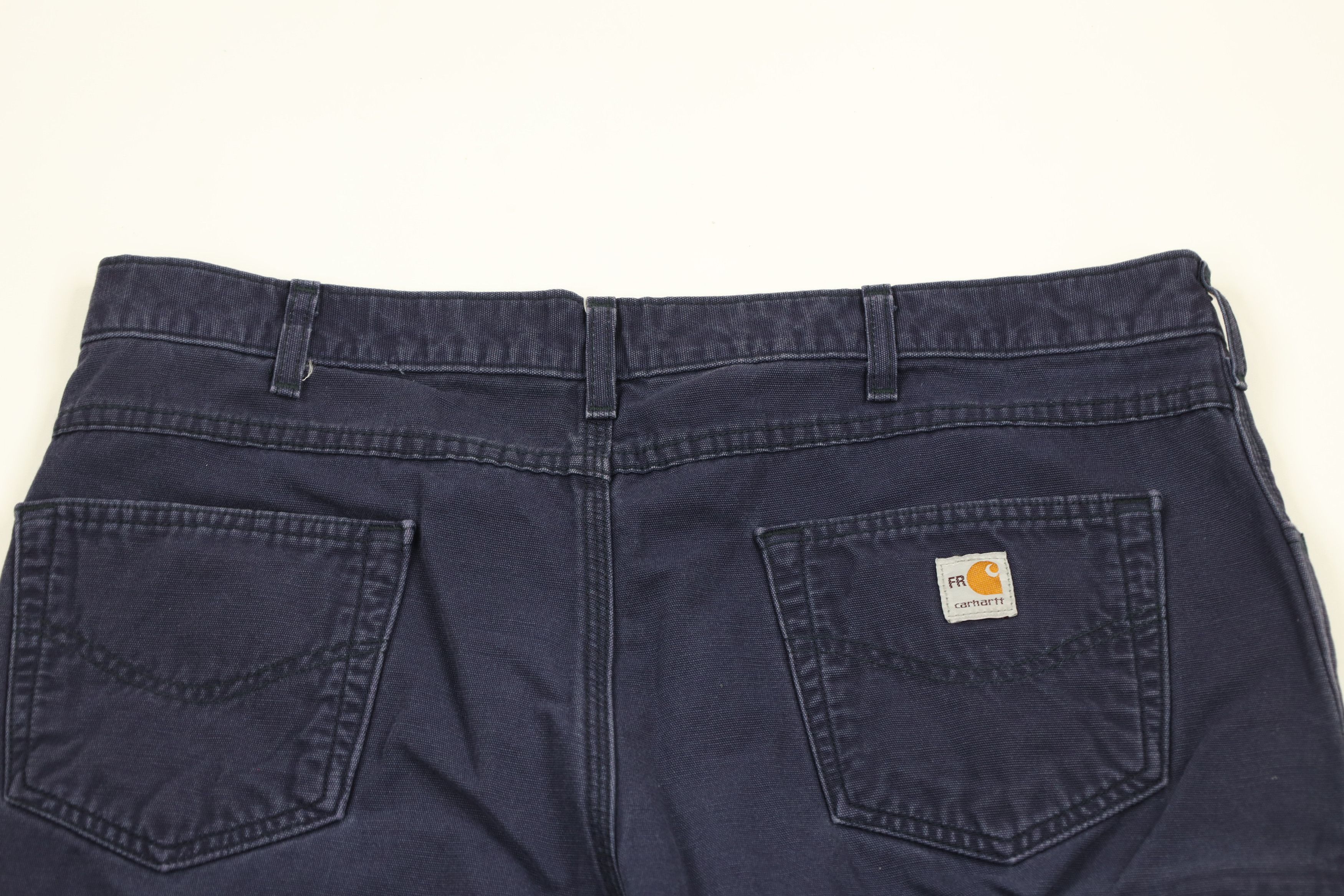 Carhartt × Vintage Vintage Carhartt FR Fire Flame Resistant Dungaree Work Pants Size US 40 / EU 56 - 10 Thumbnail