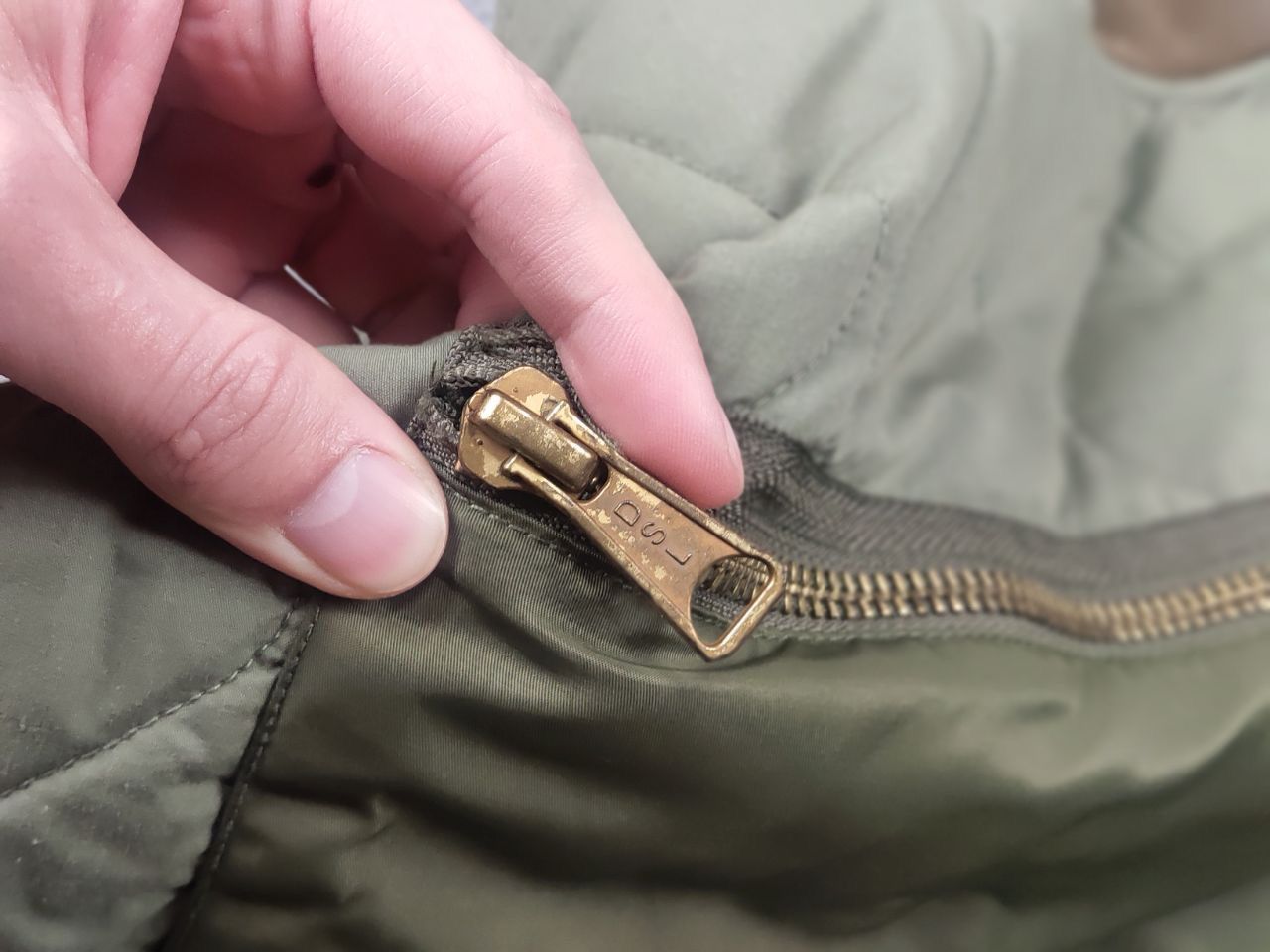 Diesel Diesel Reversible Quilted military Cordura Bomber Jacket Size US XL / EU 56 / 4 - 18 Thumbnail