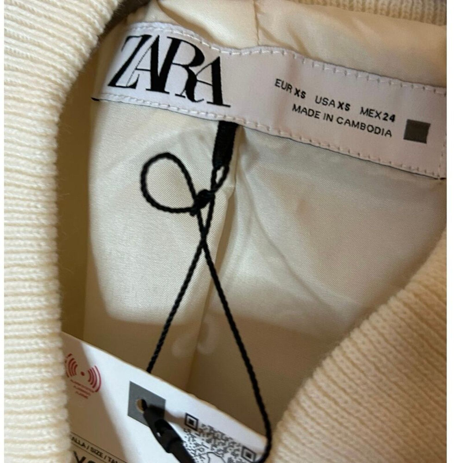 Zara Nwt-Zara-SHORT BOMBER JACKET-XS Size XS / US 0-2 / IT 36-38 - 6 Thumbnail