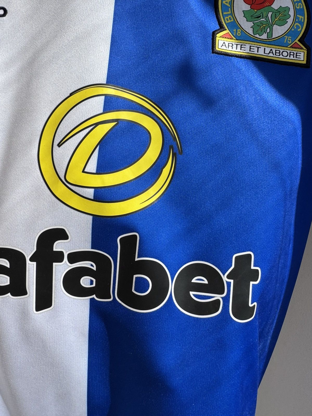 Umbro Blackburn Rovers 2017 2018 Home Football Soccer Shirt Jersey Size US M / EU 48-50 / 2 - 6 Thumbnail