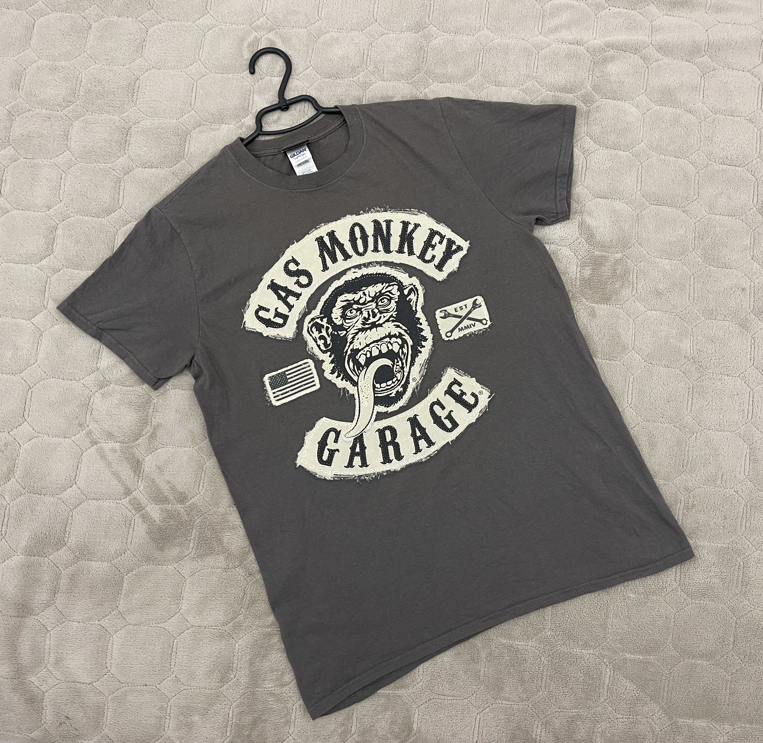 Gildan × Vintage GAS MONKEY GARAGE Size US M / EU 48-50 / 2 - 1 Thumbnail