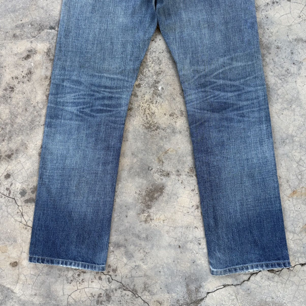 Japanese Brand Vintage Japanese faded Jean denim pants Size US 33 - 9 Thumbnail