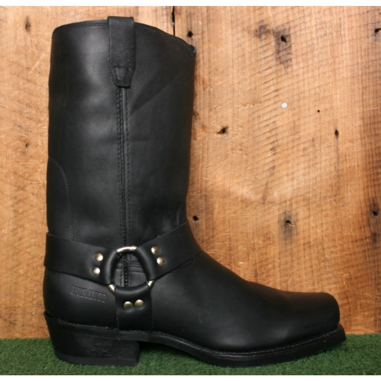 Durango VINTAGE Durango DB510 Black Leather Harness Motorcycle Boots 12 EE Made in USA Mens Boots Size US 12 / EU 45 - 2 Thumbnail