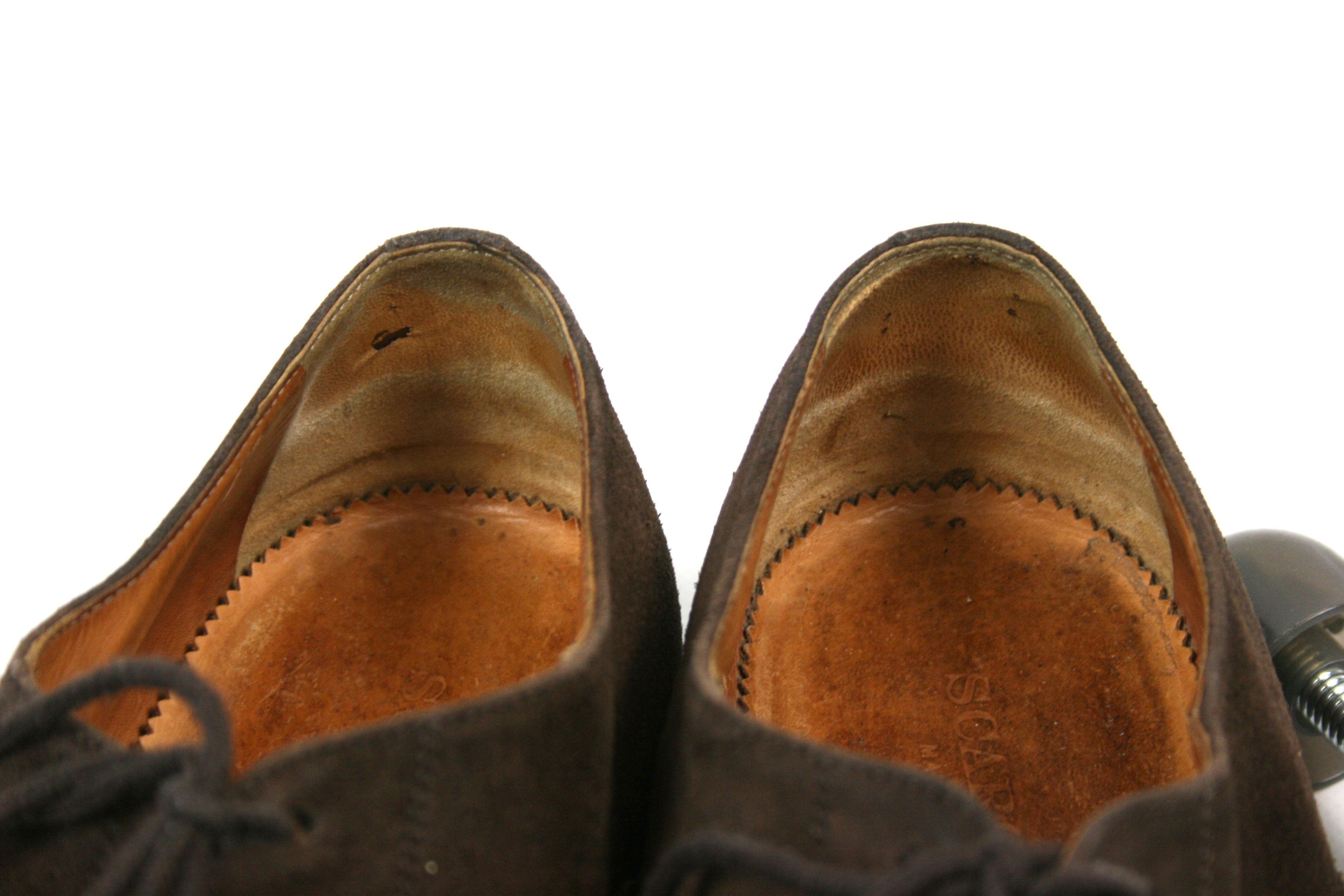 Scarosso Suede Derby Shoes Size US 9 / EU 42 - 9 Thumbnail