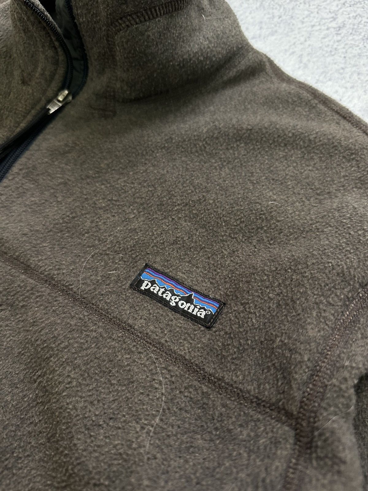 Patagonia Vintage Patagonia Synchilla Short Fleece Jacket Made In USA Size US S / EU 44-46 / 1 - 8 Thumbnail