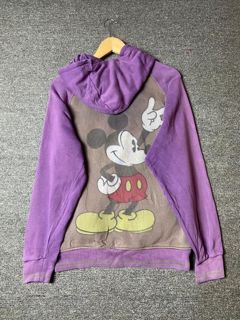 Disney Disney Brand Mickey Mouse Backprint Zip Up Hoodie (178) Size US S / EU 44-46 / 1 - 2 Thumbnail