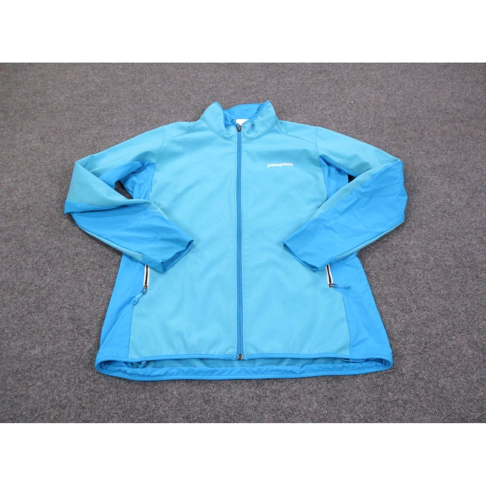Patagonia Patagonia Jacket Womens L Blue Adze Hybrid Softshell Windbreaker Casual Outdoors 83455 Size L / US 10 / IT 46 - 2 Thumbnail