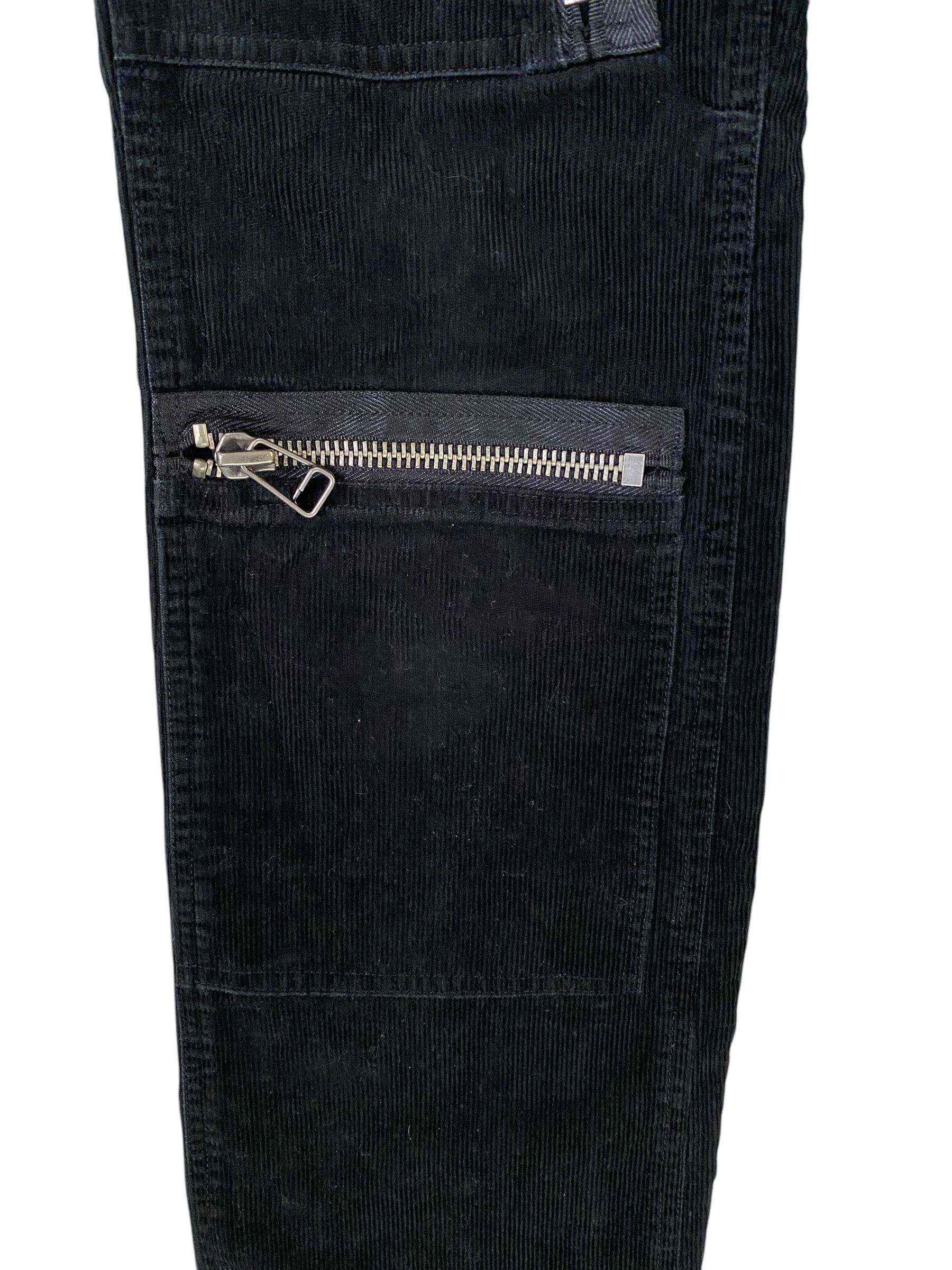 Designer × Ralph Lauren 90s Ralph Lauren multipocket zipper corduroy tactical pant Size US 29 - 5 Thumbnail