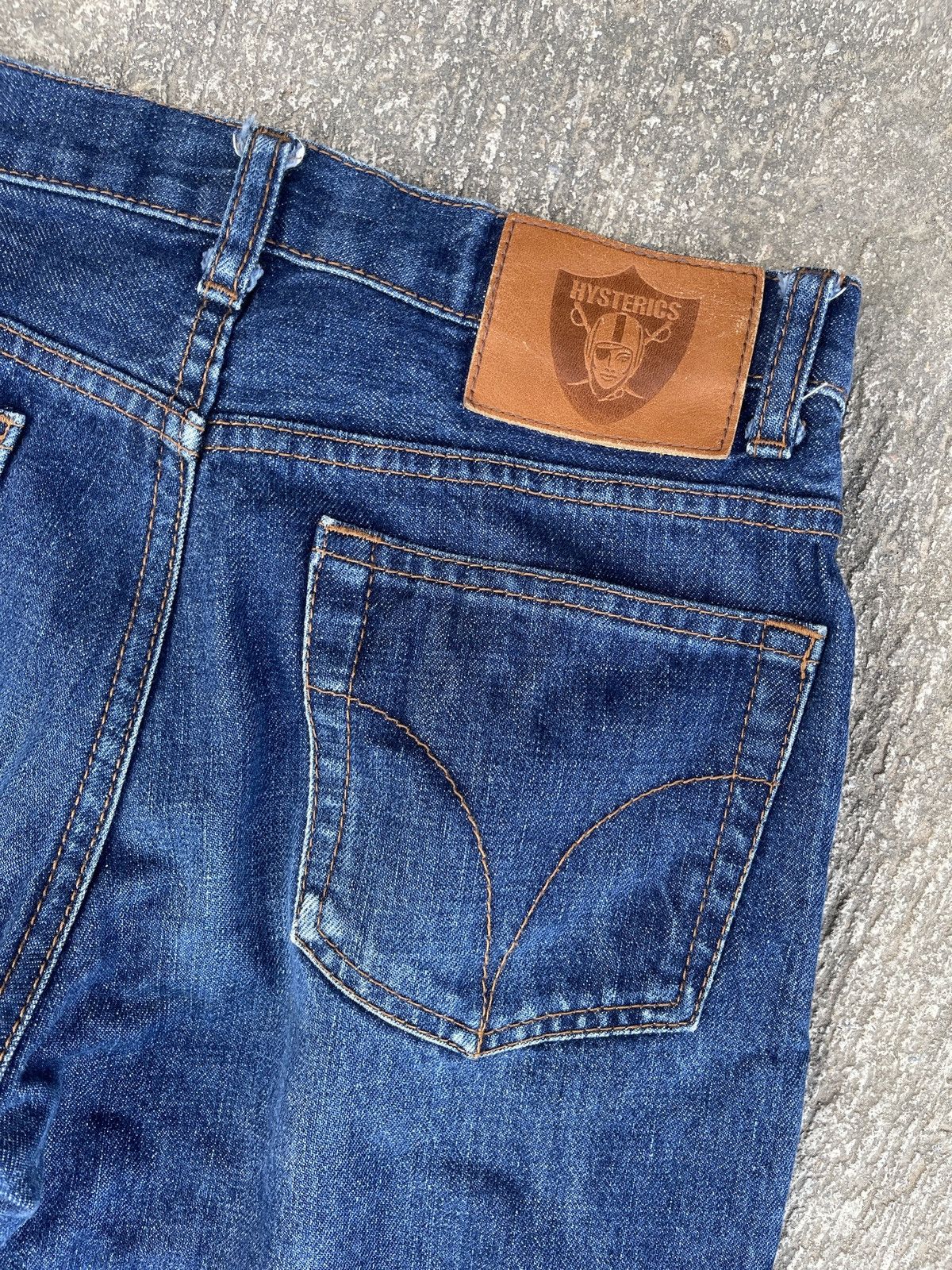 Hysteric Glamour Hysterics by Hysteric Glamour Straight Leg Denim Jeans - W28 Size US 28 / EU 44 - 4 Thumbnail
