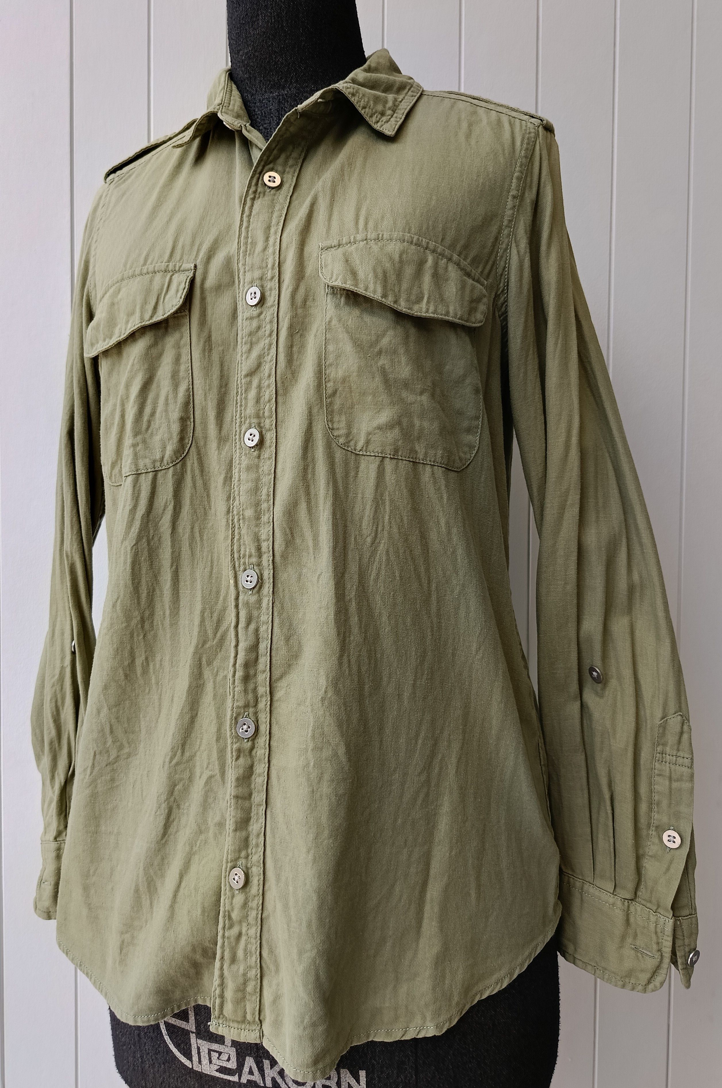 BEAUTY&YOUTH × United Arrows BEAUTY & YOUTH UNITED ARROWS Japan military ladies shirt S Size S / US 4 / IT 40 - 1 Thumbnail
